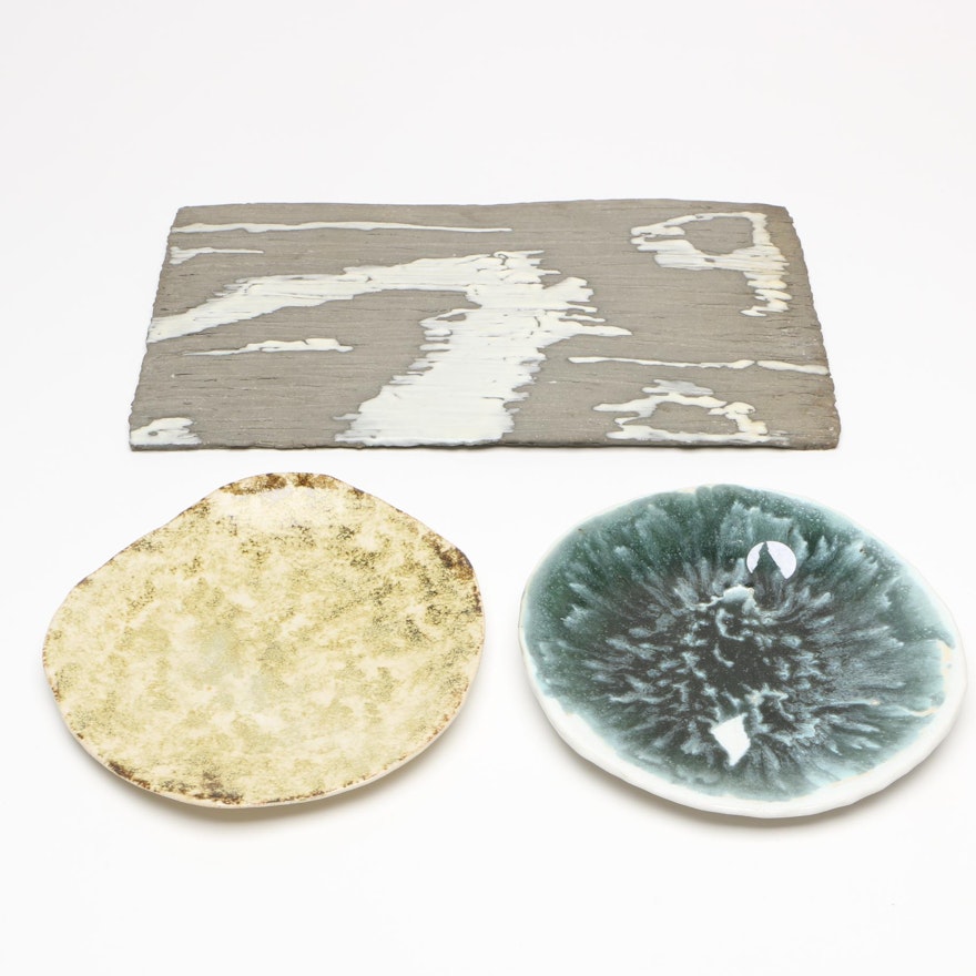Dorothy Dunitz Porcelain and Stoneware Plates