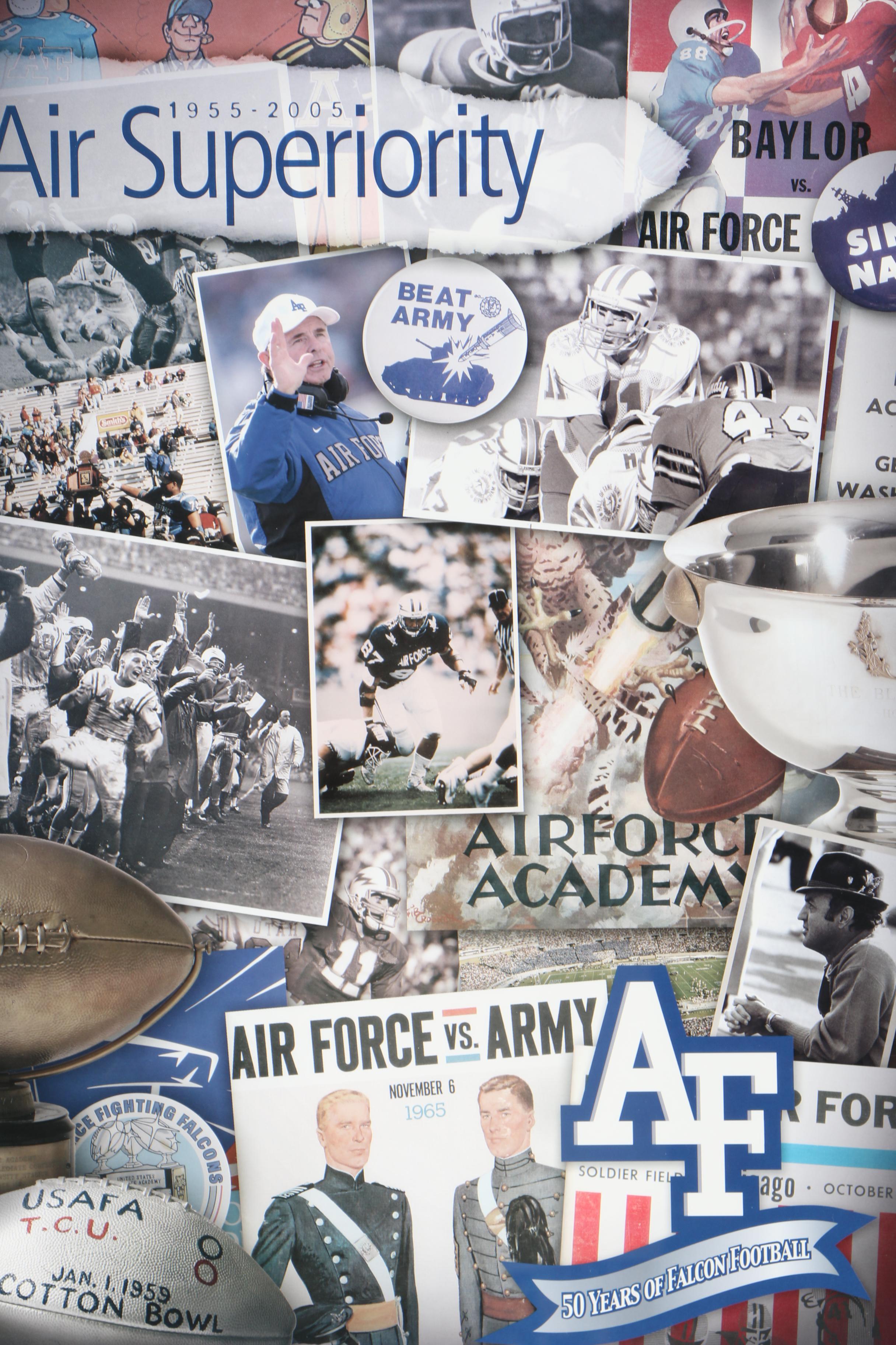 Offset Lithograph Poster on Paper for Air Force Falcons 2005 Schedule