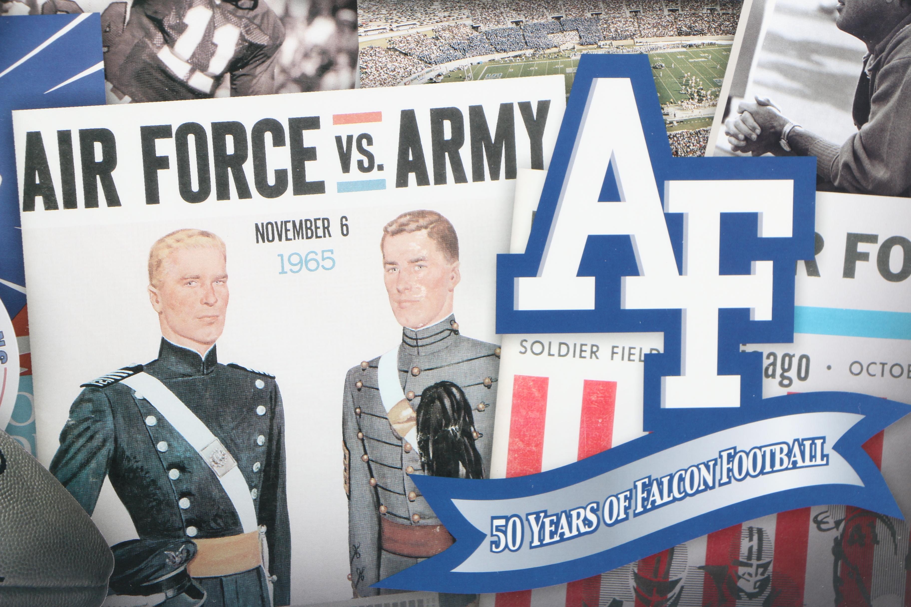 Offset Lithograph Poster on Paper for Air Force Falcons 2005 Schedule