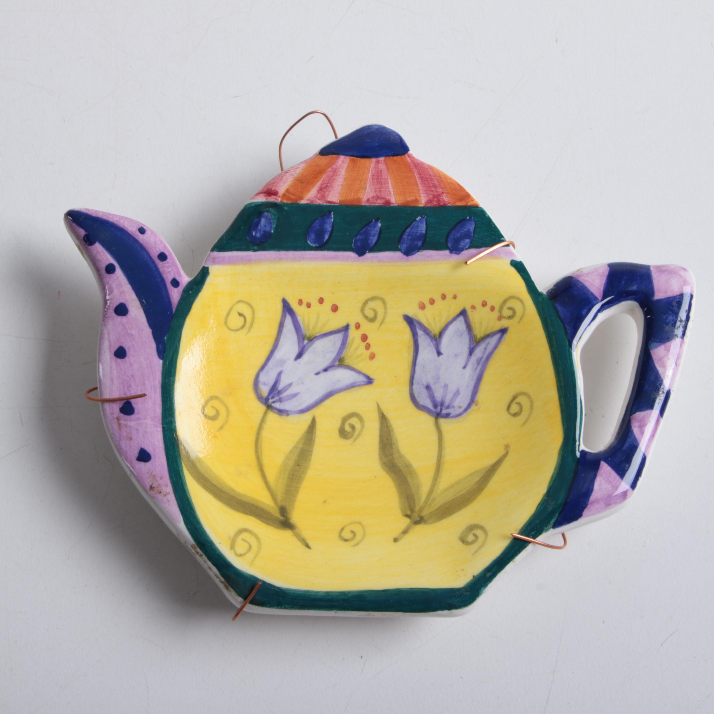 Porcelain, Ceramic, and Crystal Tea Bag Holders