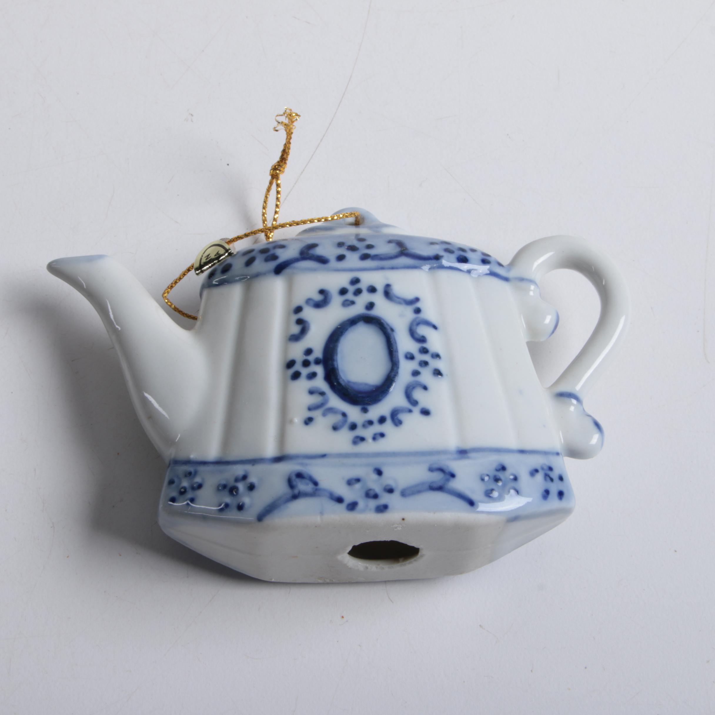 Porcelain, Ceramic, and Crystal Tea Bag Holders