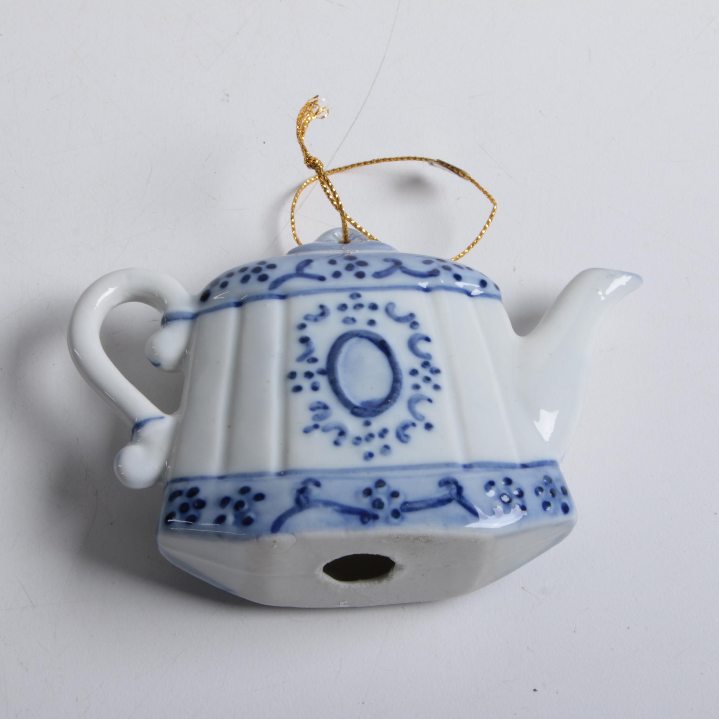 Porcelain, Ceramic, and Crystal Tea Bag Holders