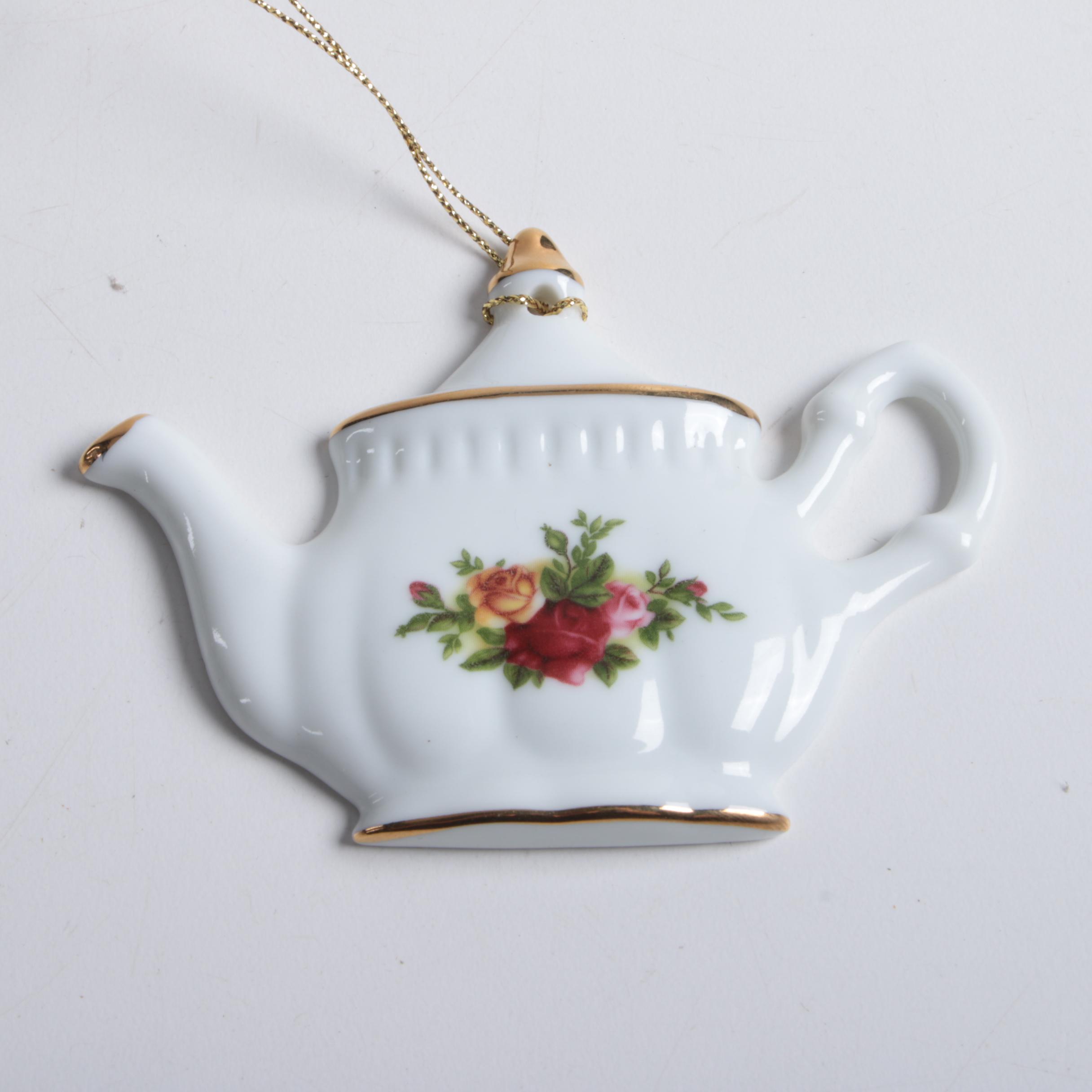 Porcelain, Ceramic, and Crystal Tea Bag Holders