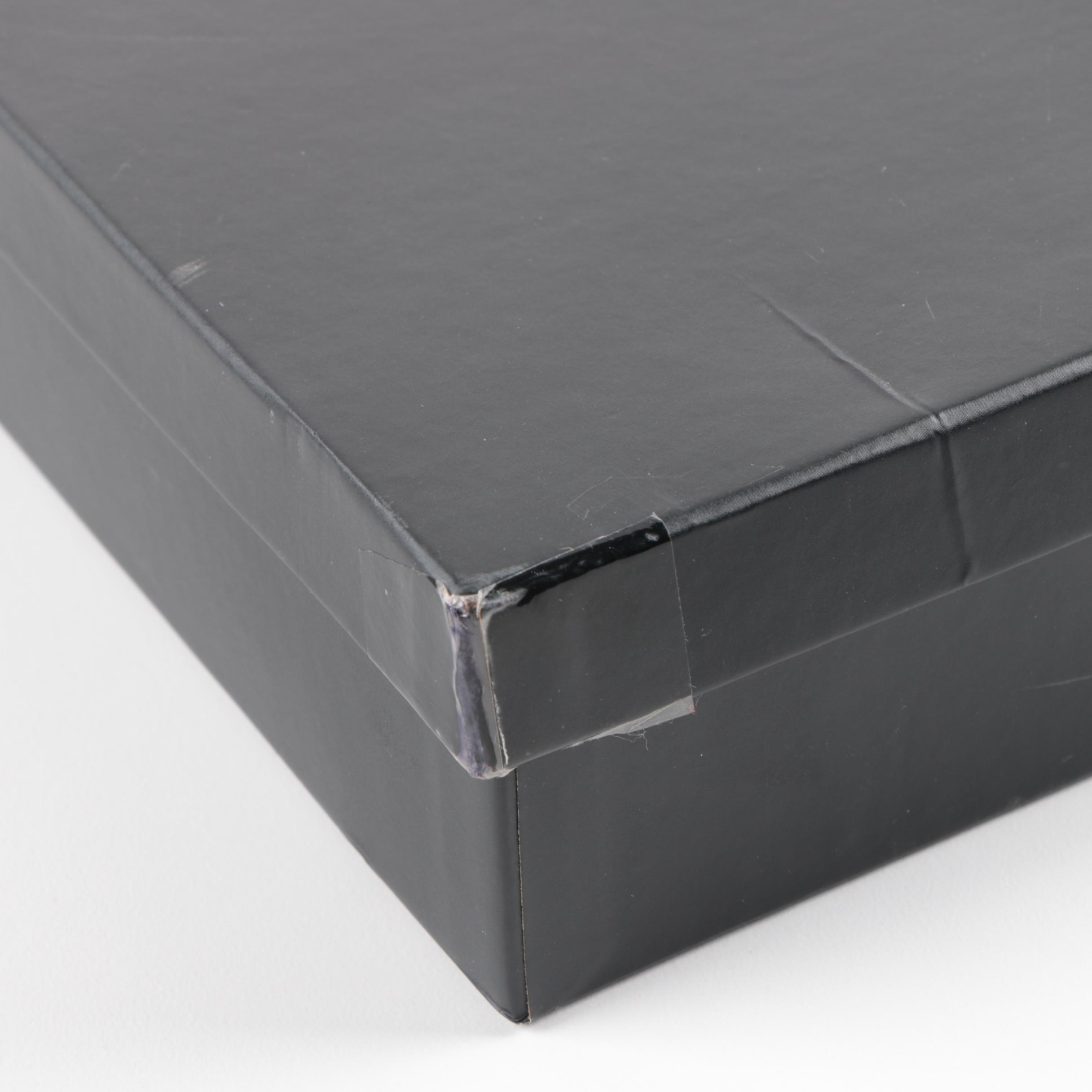 Designer Dust Covers and Boxes Including Prada