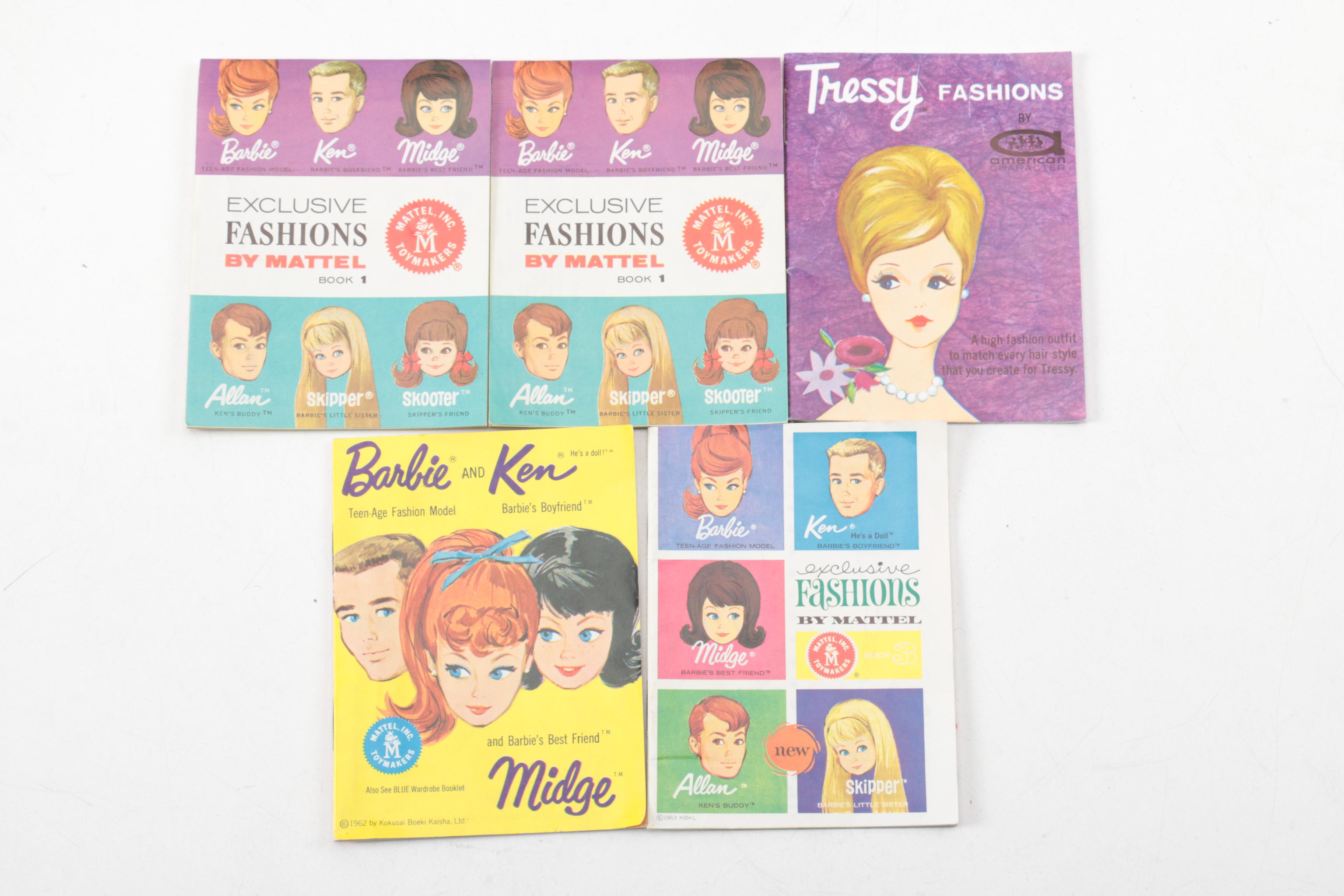 1965-67 Bendable Leg Barbie and 1964 Midge Dolls