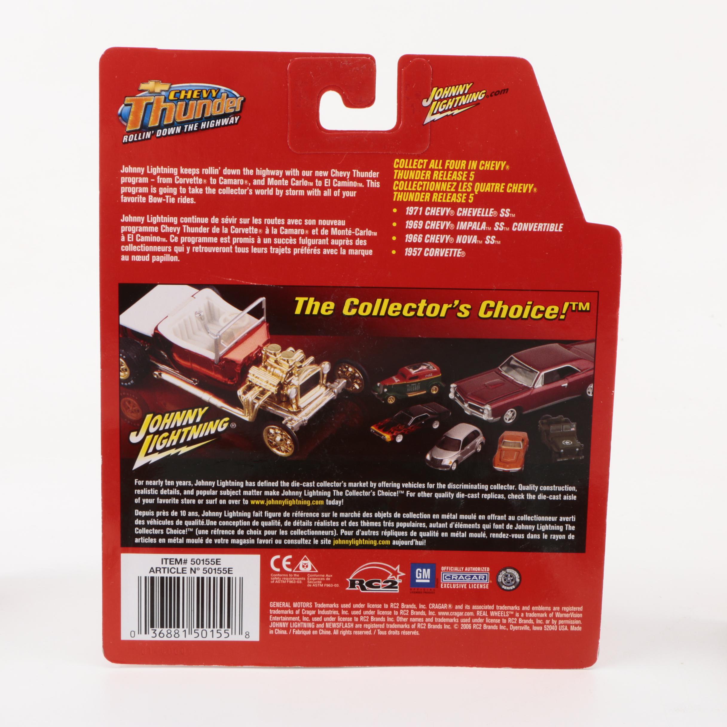 Johnny Lightning Chevrolet Die-Cast Cars
