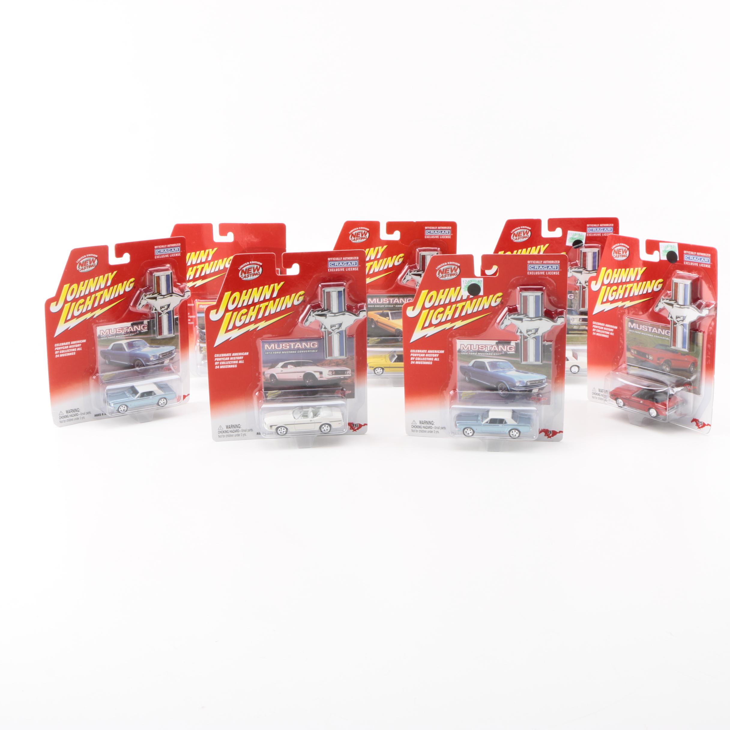 Johnny Lightning Mustang Die-Cast Cars