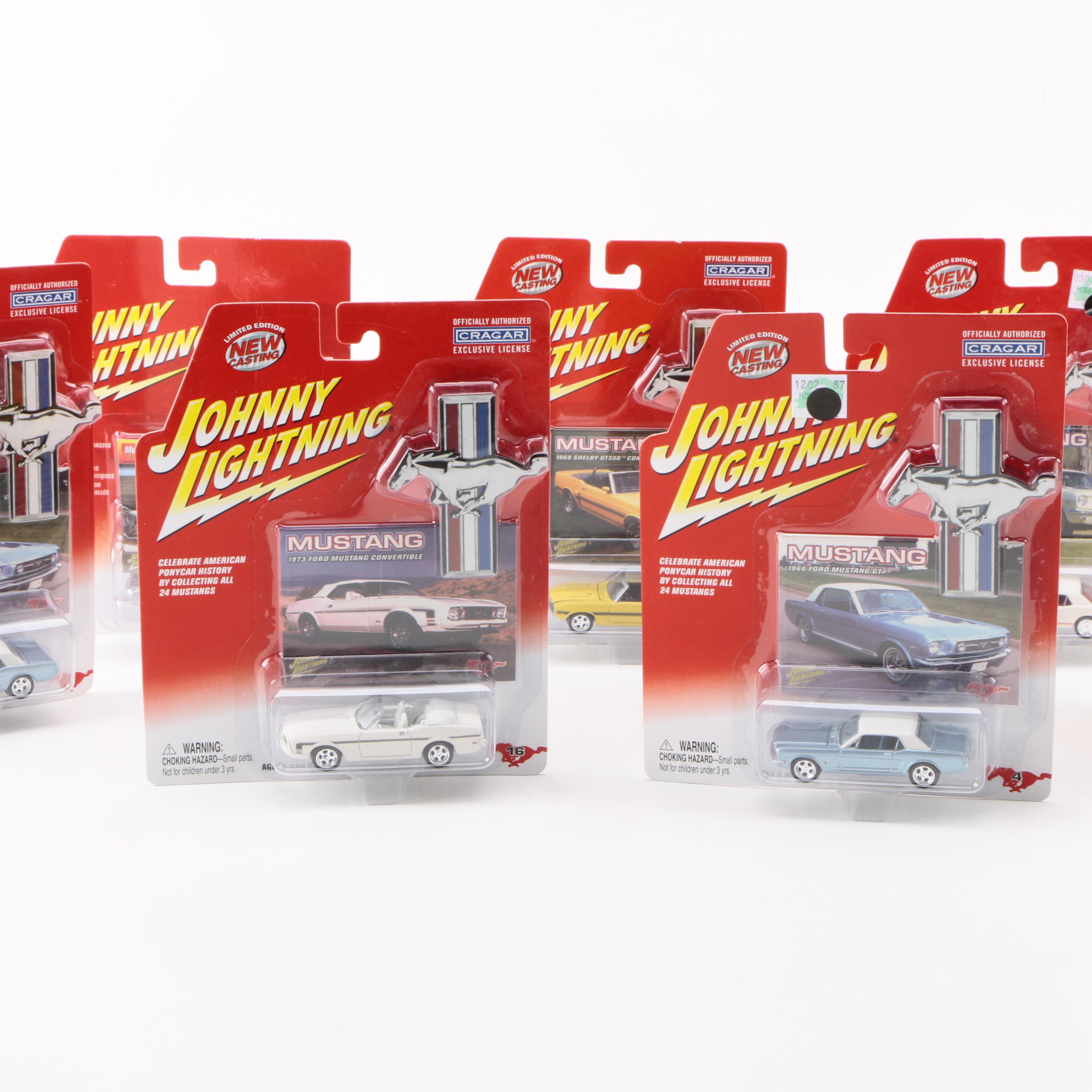 Johnny Lightning Mustang Die-Cast Cars
