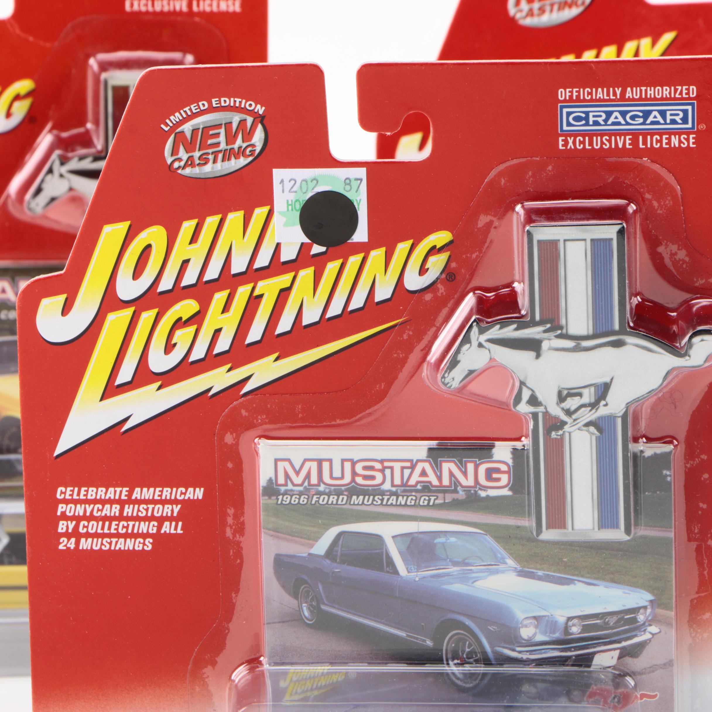 Johnny Lightning Mustang Die-Cast Cars