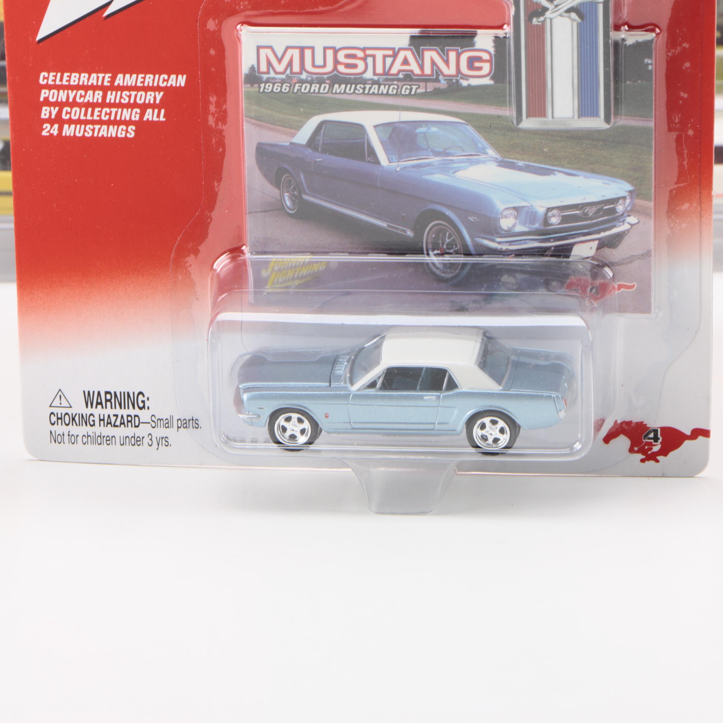 Johnny Lightning Mustang Die-Cast Cars