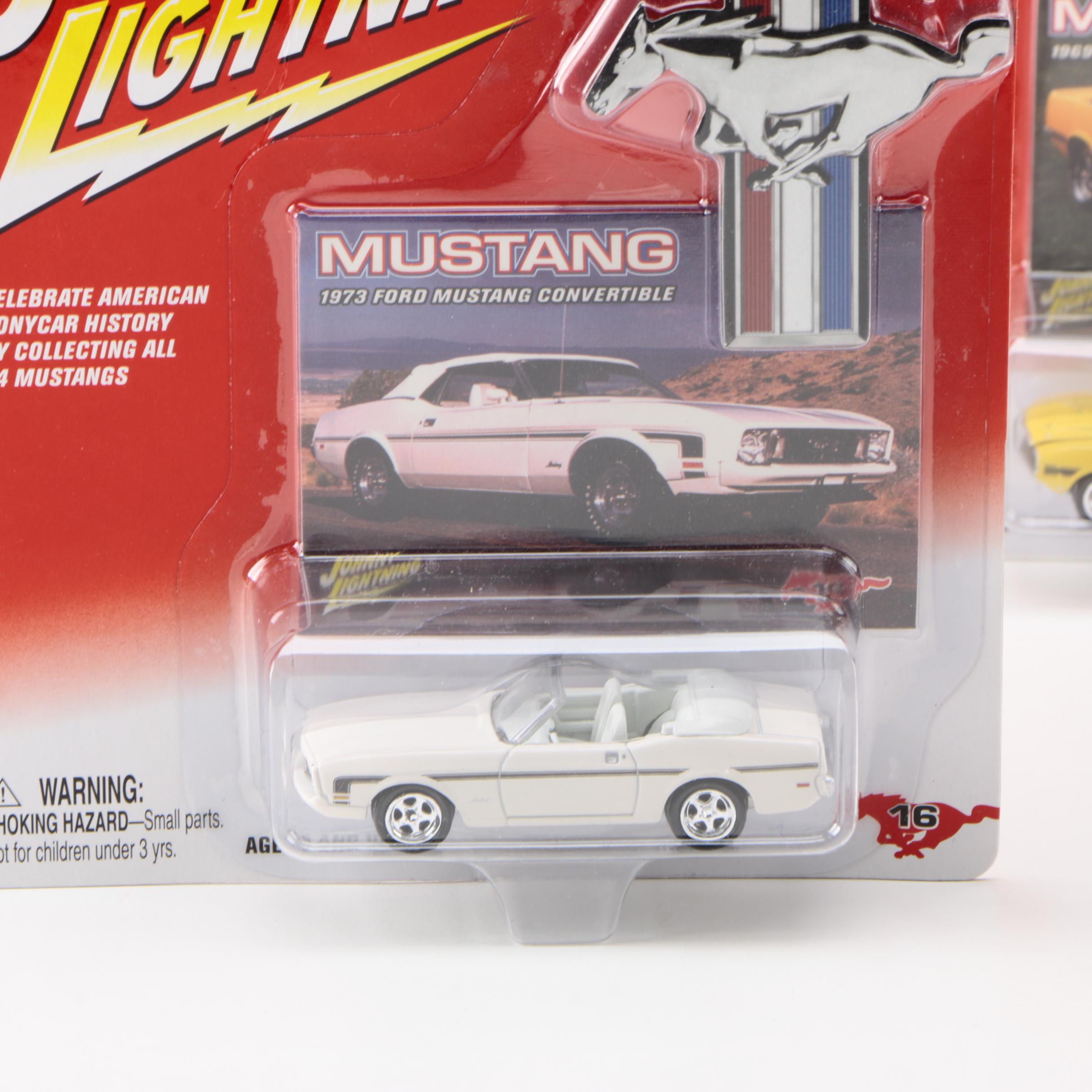 Johnny Lightning Mustang Die-Cast Cars