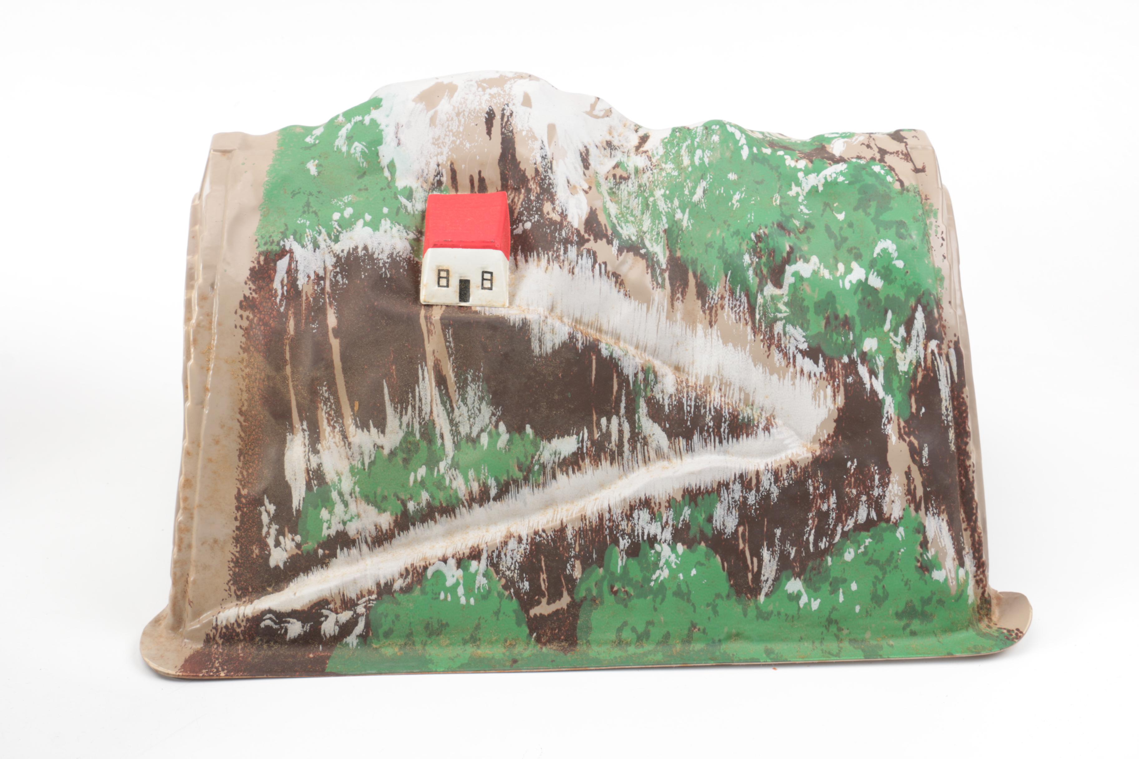 Marx Train Set, Track, Plasticville Model Kits, and Other Train Accessories