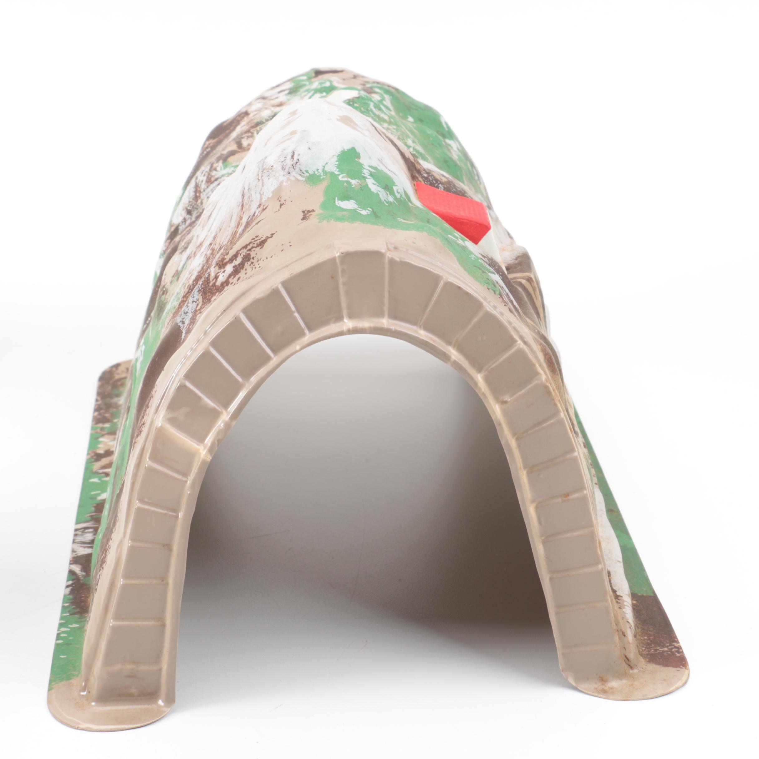 Marx Train Set, Track, Plasticville Model Kits, and Other Train Accessories