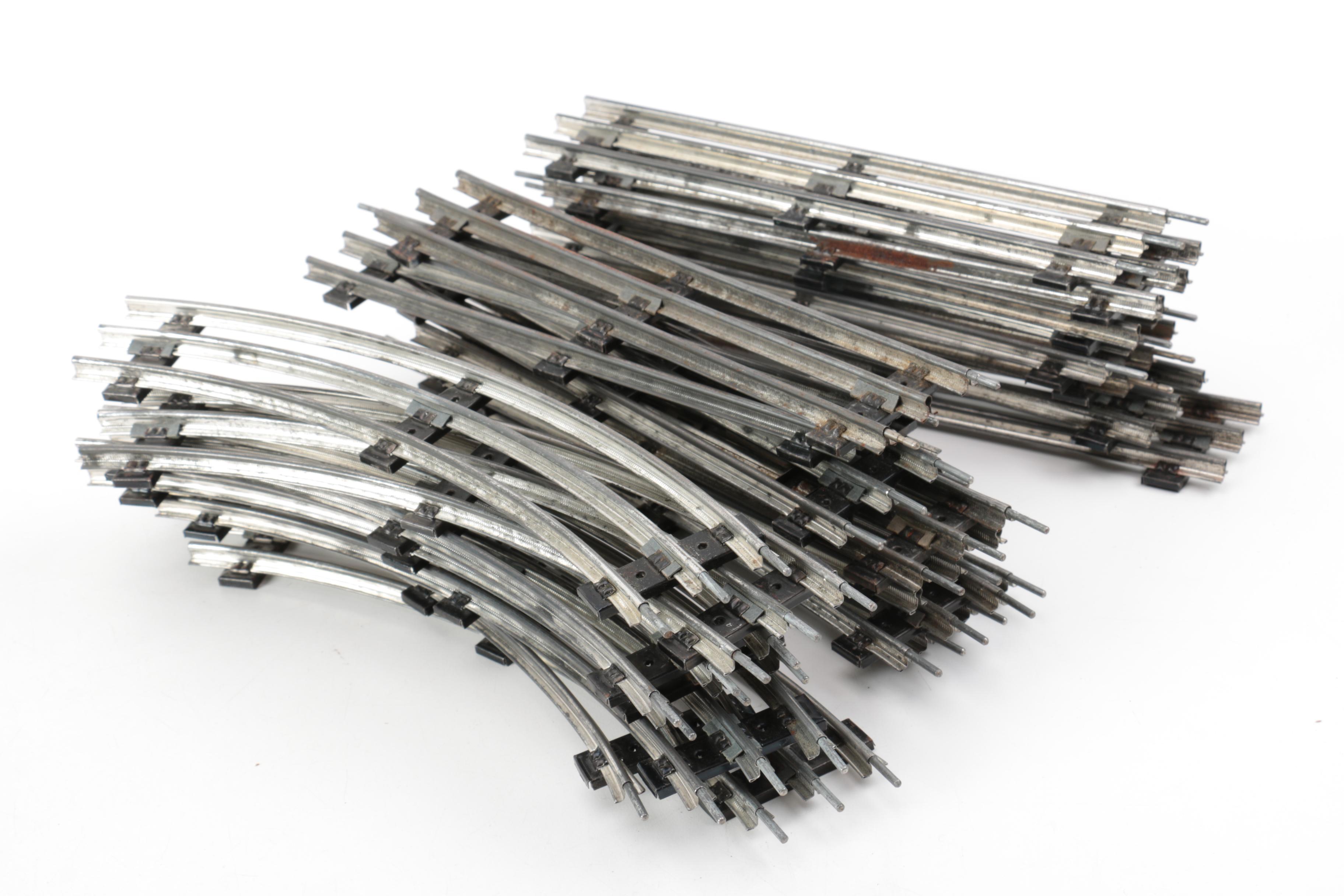 Marx Train Set, Track, Plasticville Model Kits, and Other Train Accessories