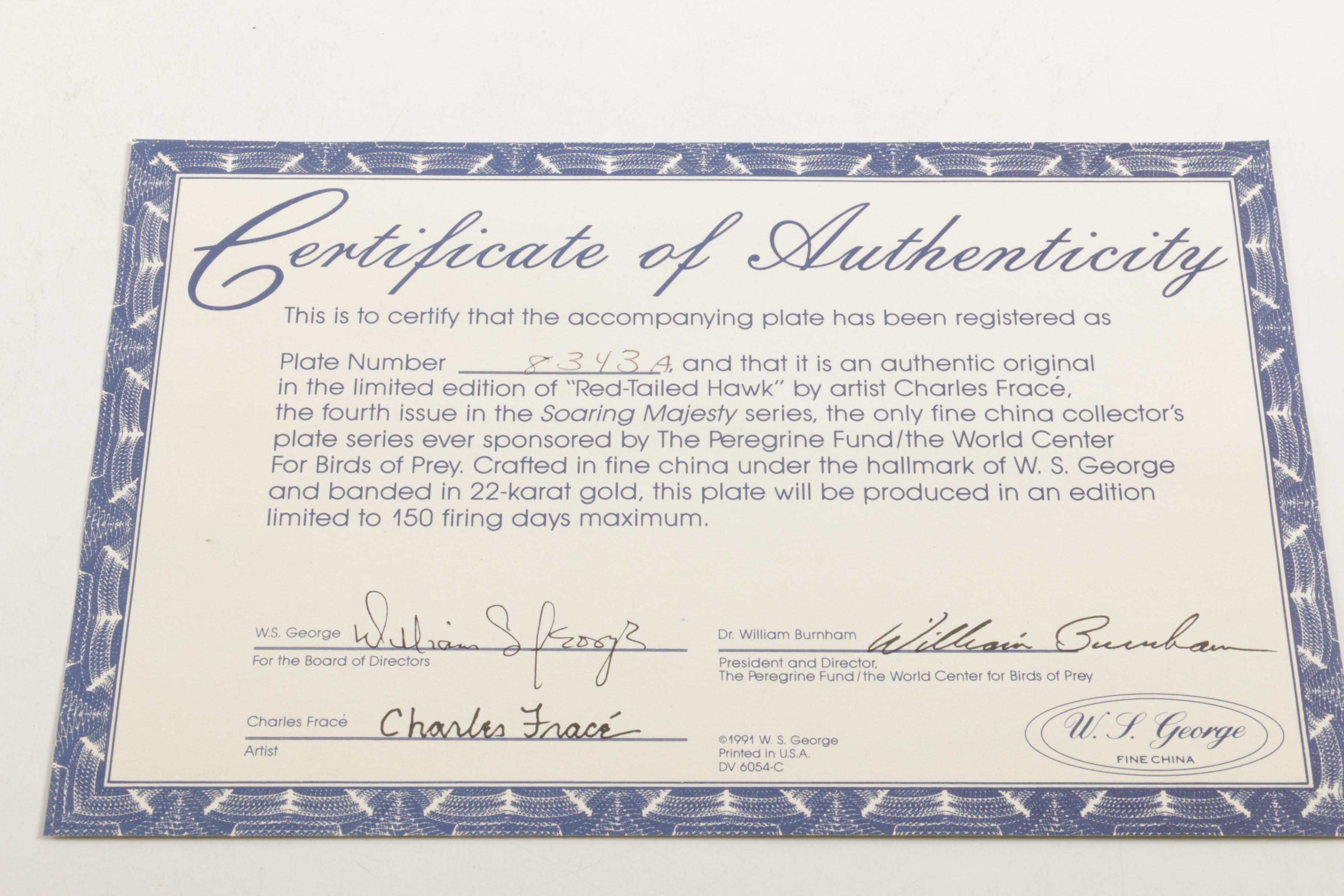 Knowles and W.S. George Decorative Plates