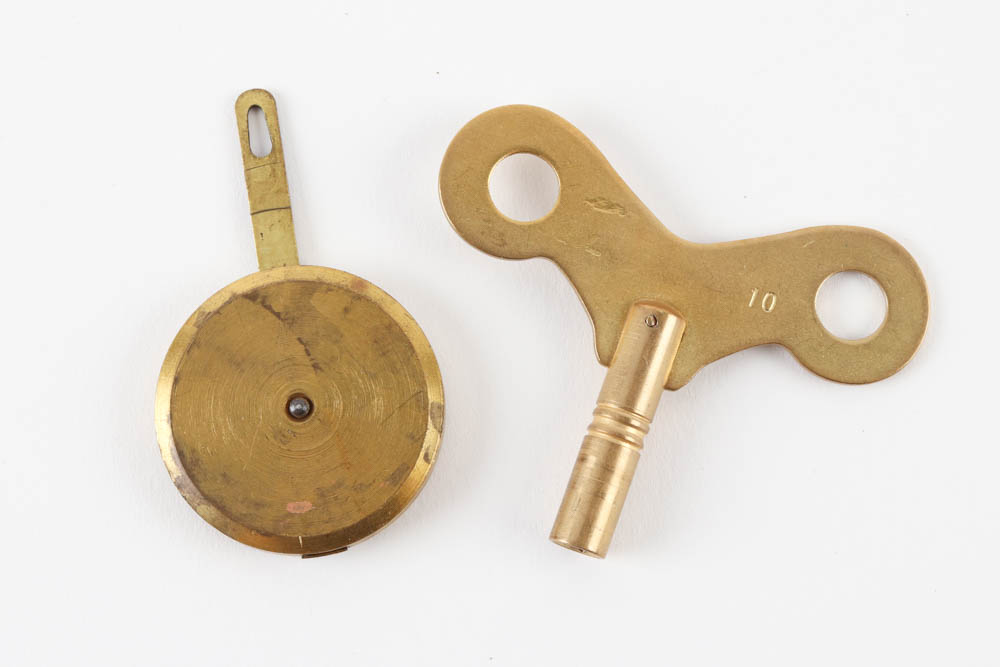 Vintage Westerstrand Swedish Gilt Cartel Clock