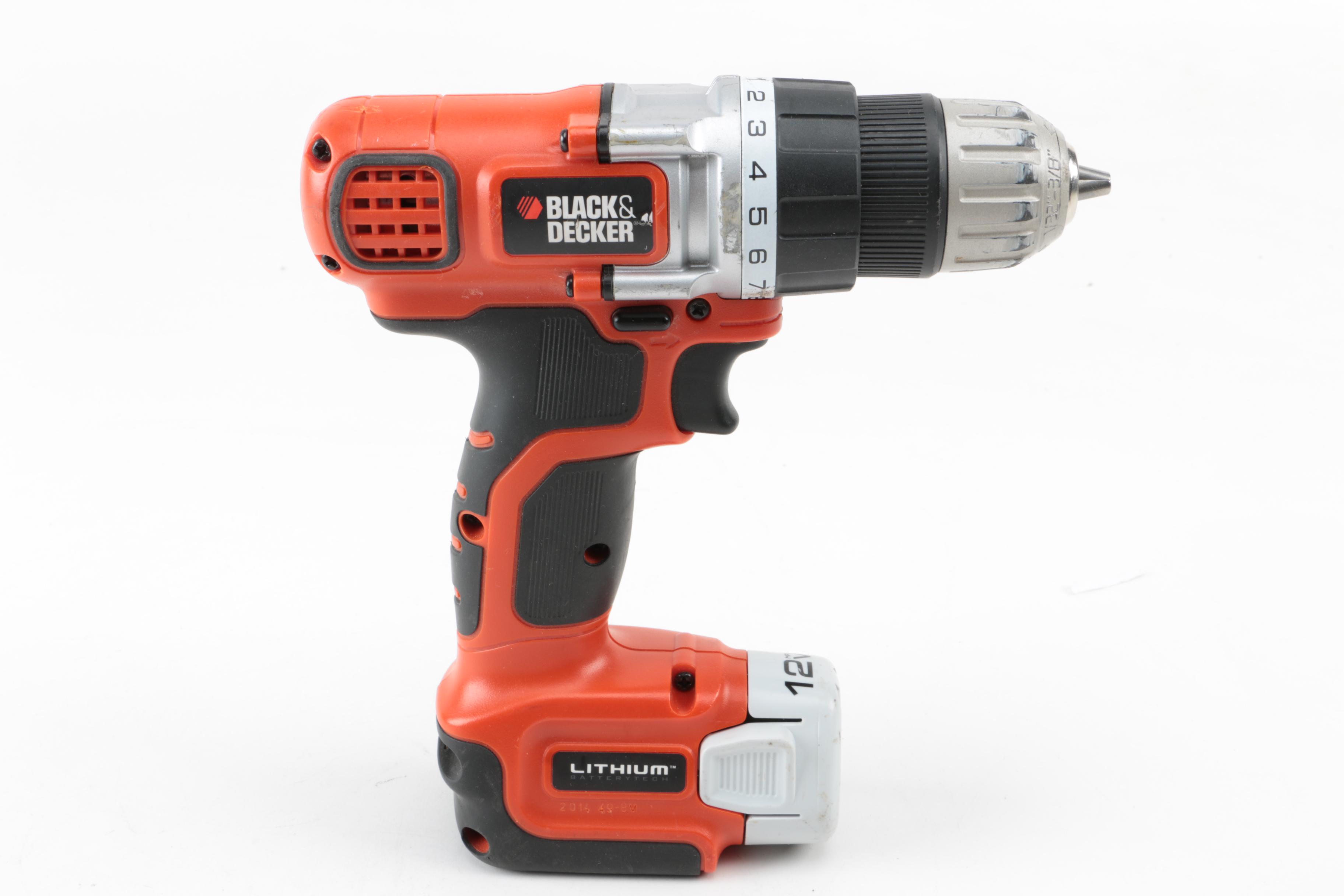 Tools Including Black & Decker Drill