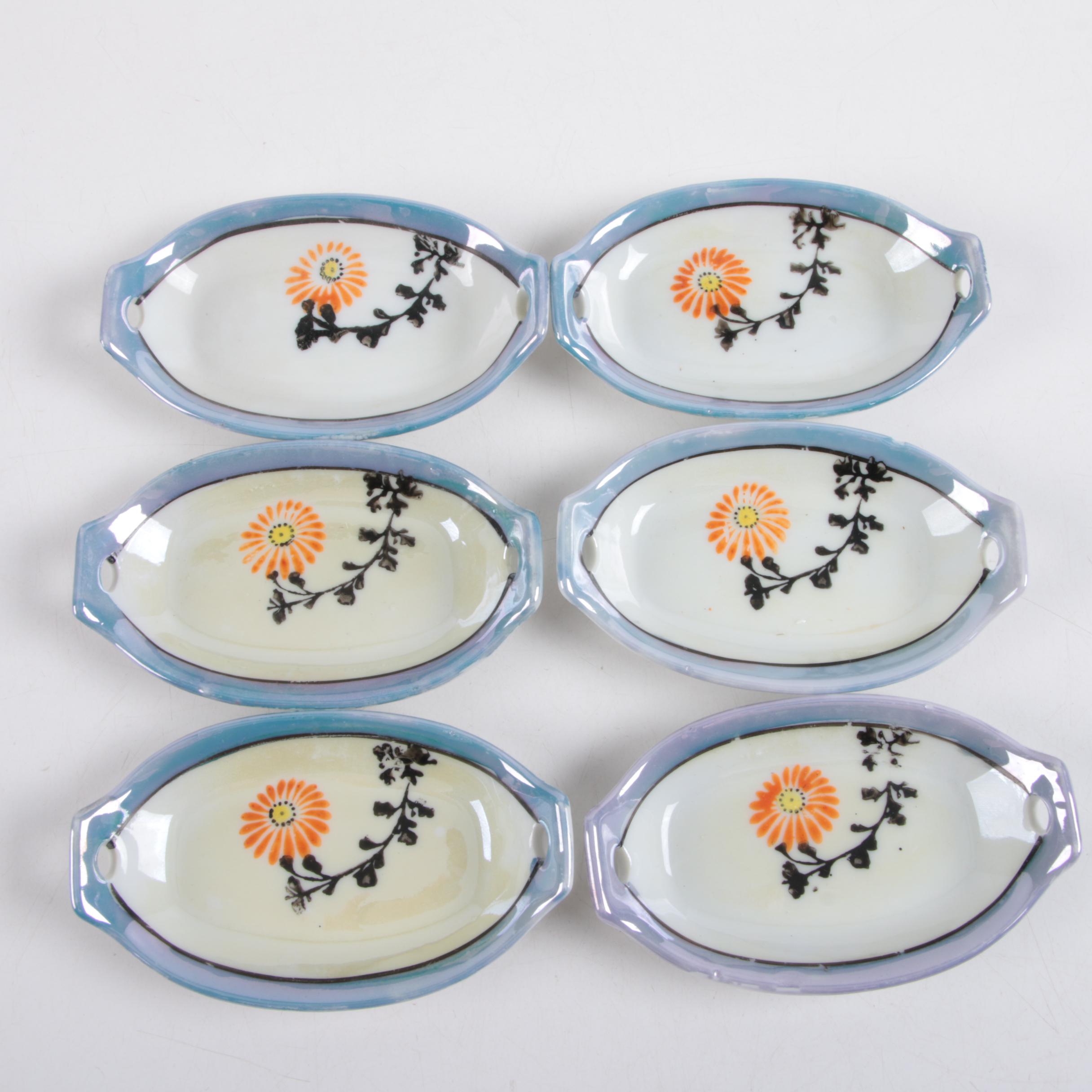 Lusterware and Glass Serveware Featuring Noritake