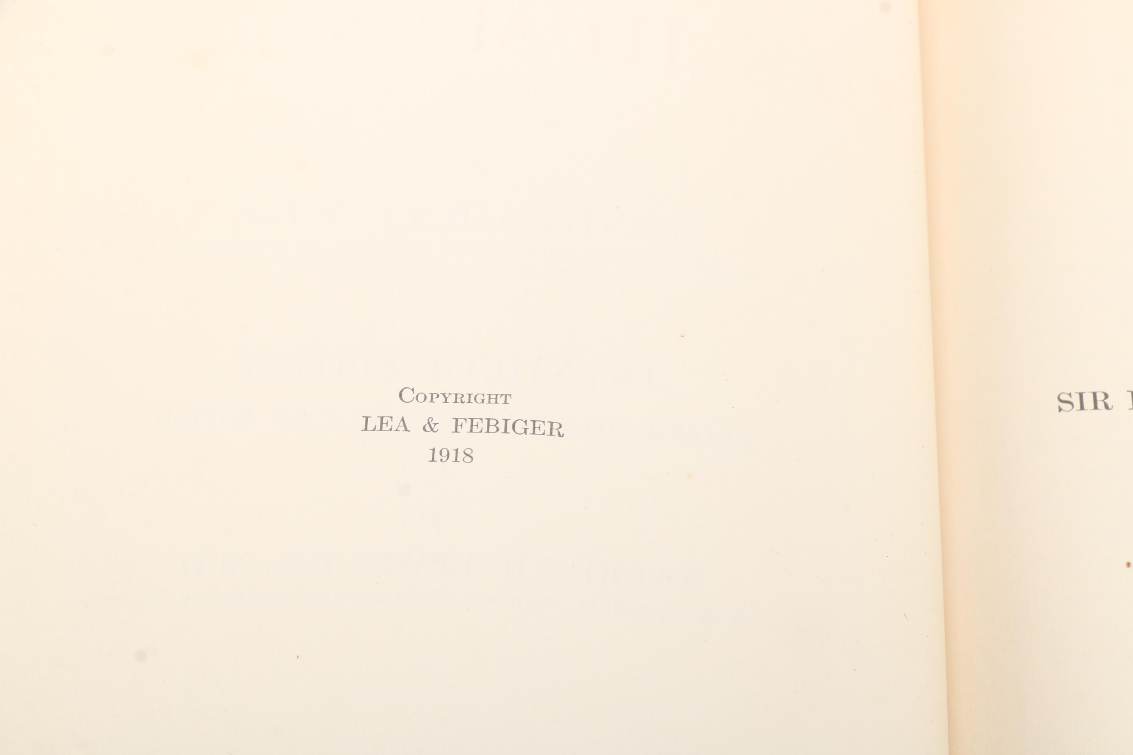 1918 "Anatomy of the Human Body" by Henry Gray Twentieth Edition