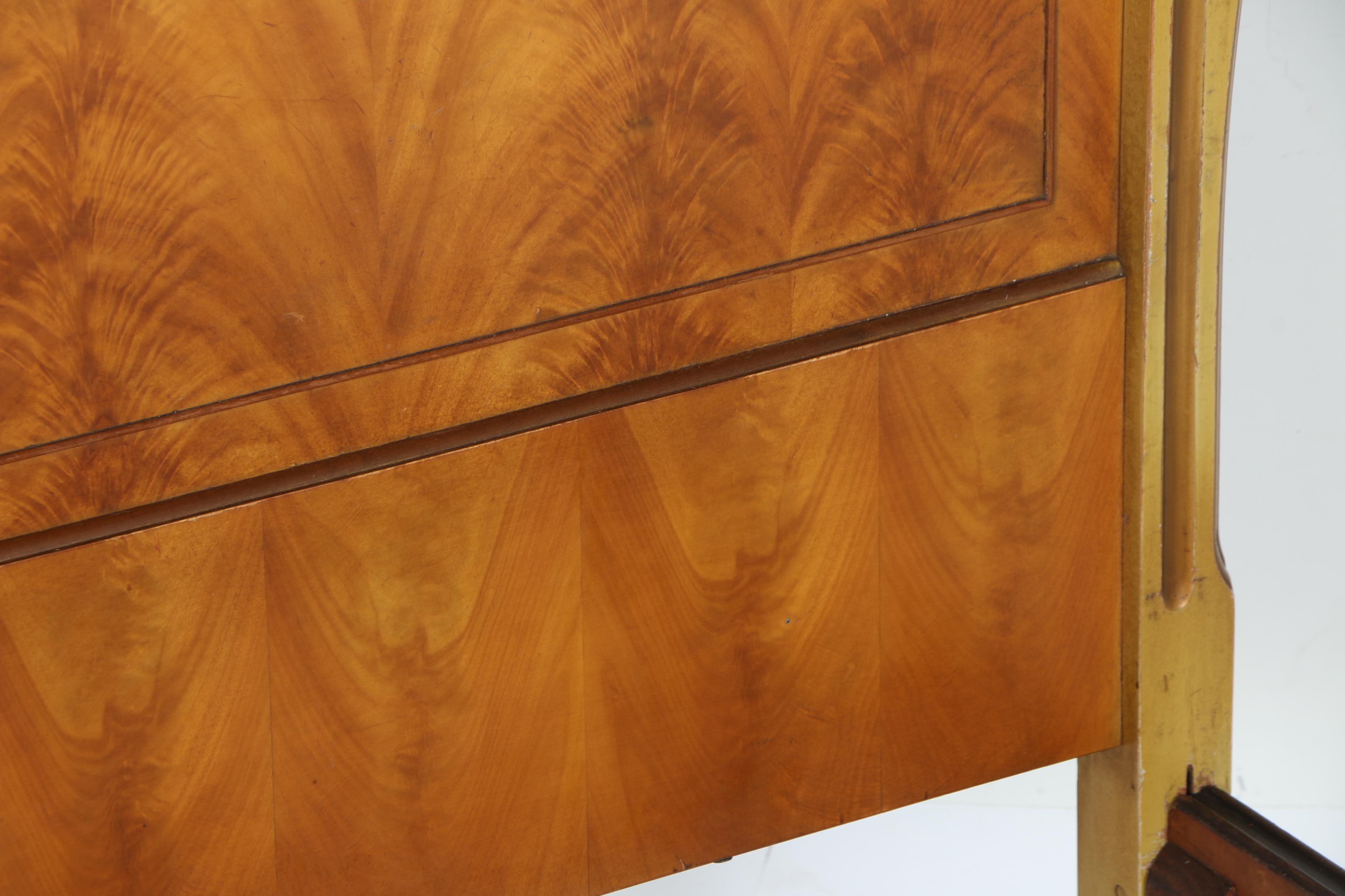 Vintage Louis XV Style Twin Size Bed Frames by John M. Smyth Co.