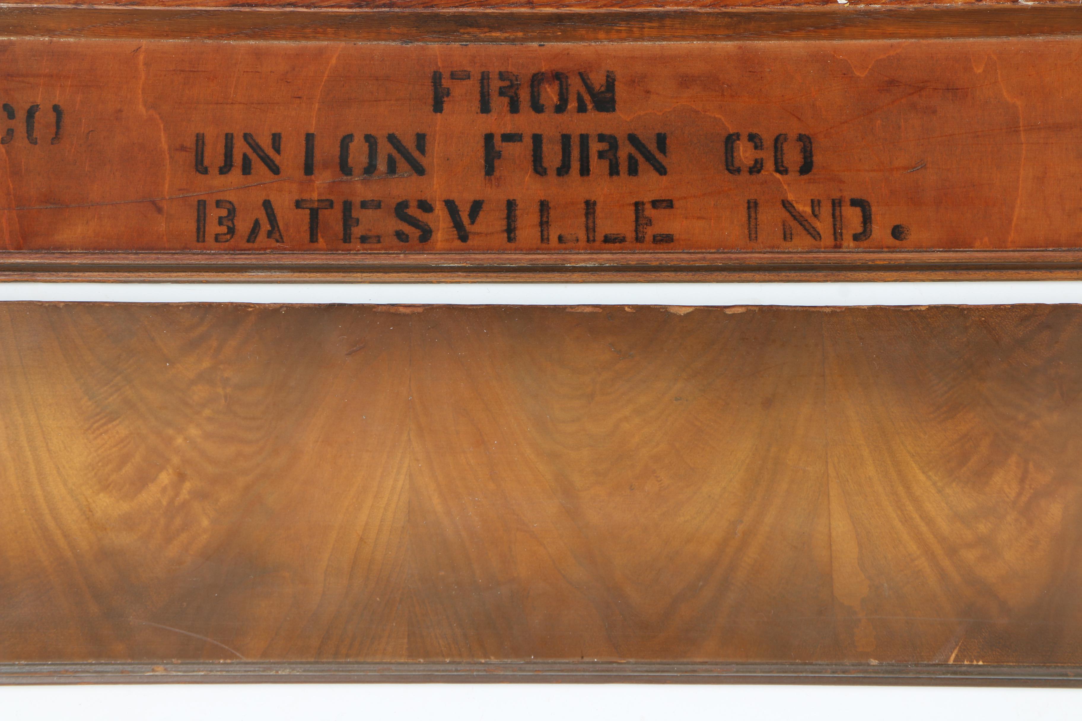 Vintage Louis XV Style Twin Size Bed Frames by John M. Smyth Co.