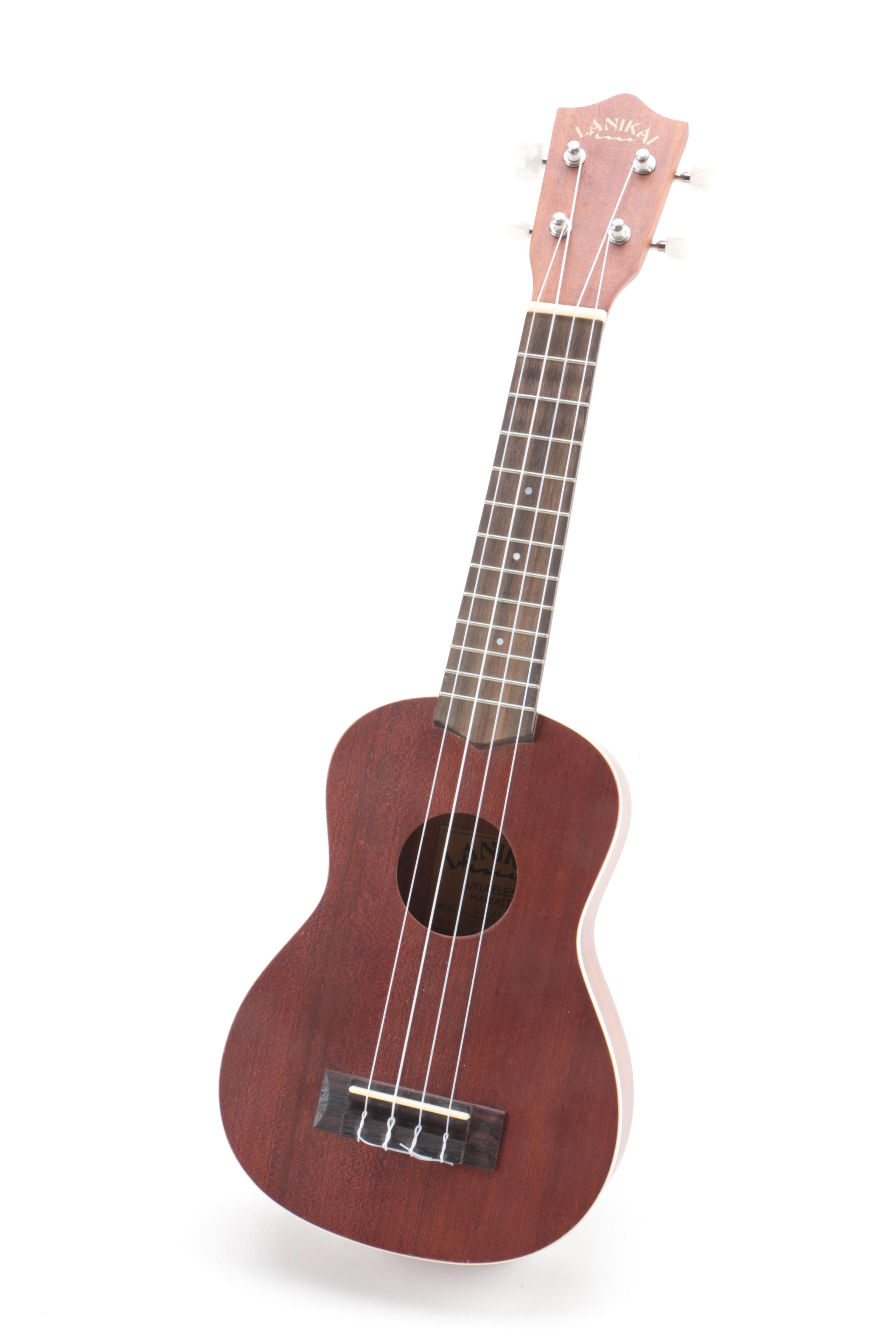 Lanikai LU-21 Soprano Ukulele with Gig Bag