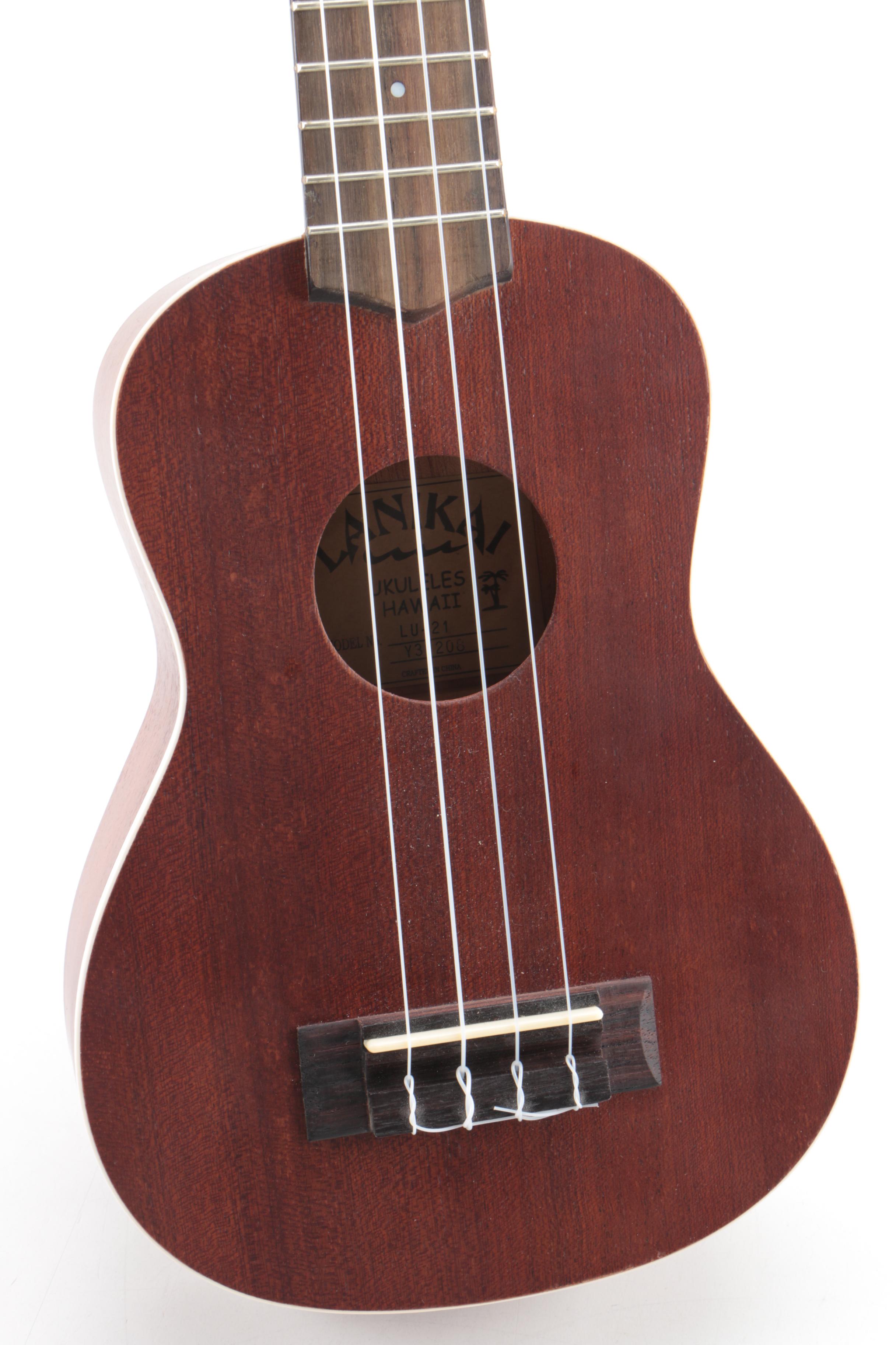 Lanikai LU-21 Soprano Ukulele with Gig Bag