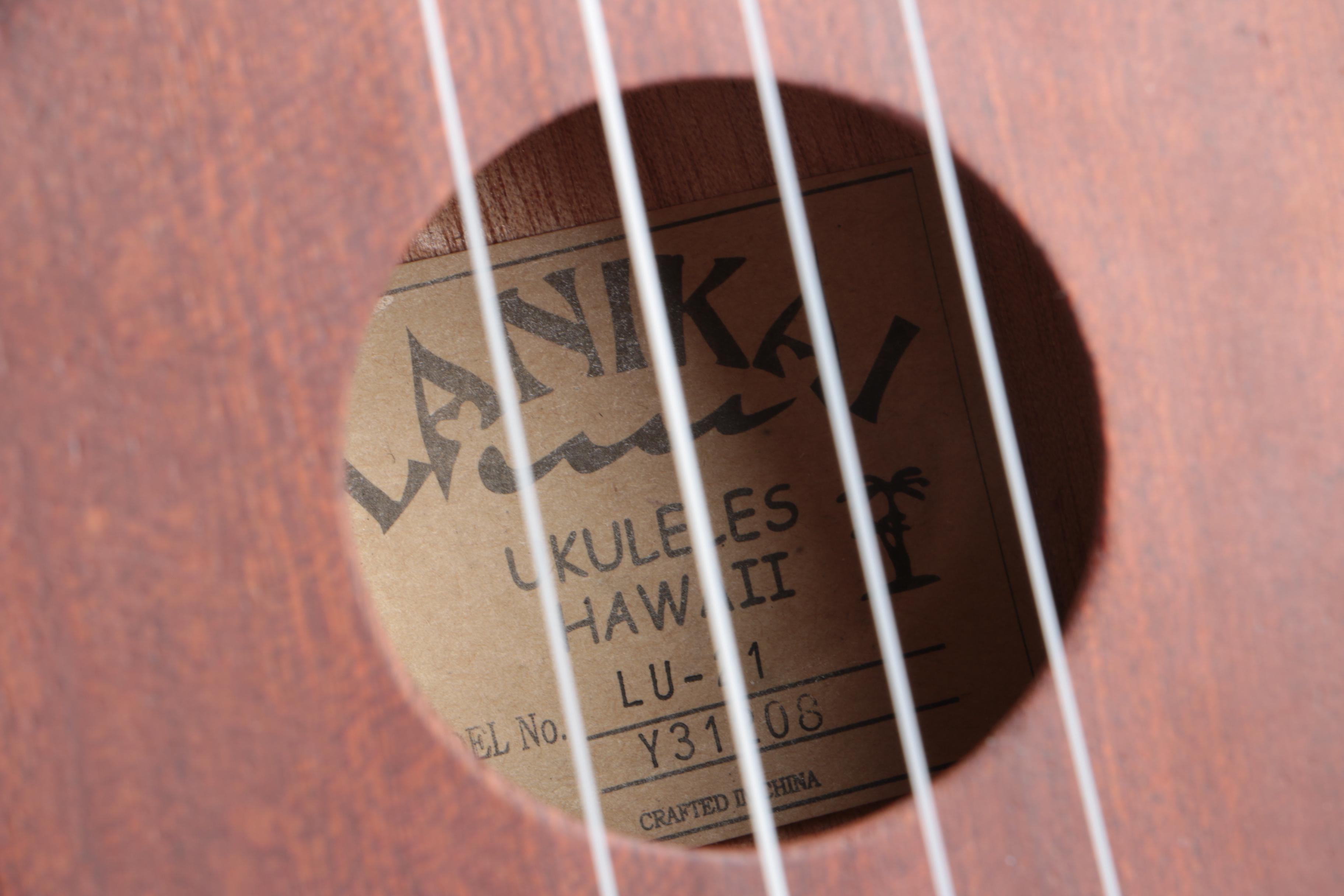 Lanikai LU-21 Soprano Ukulele with Gig Bag