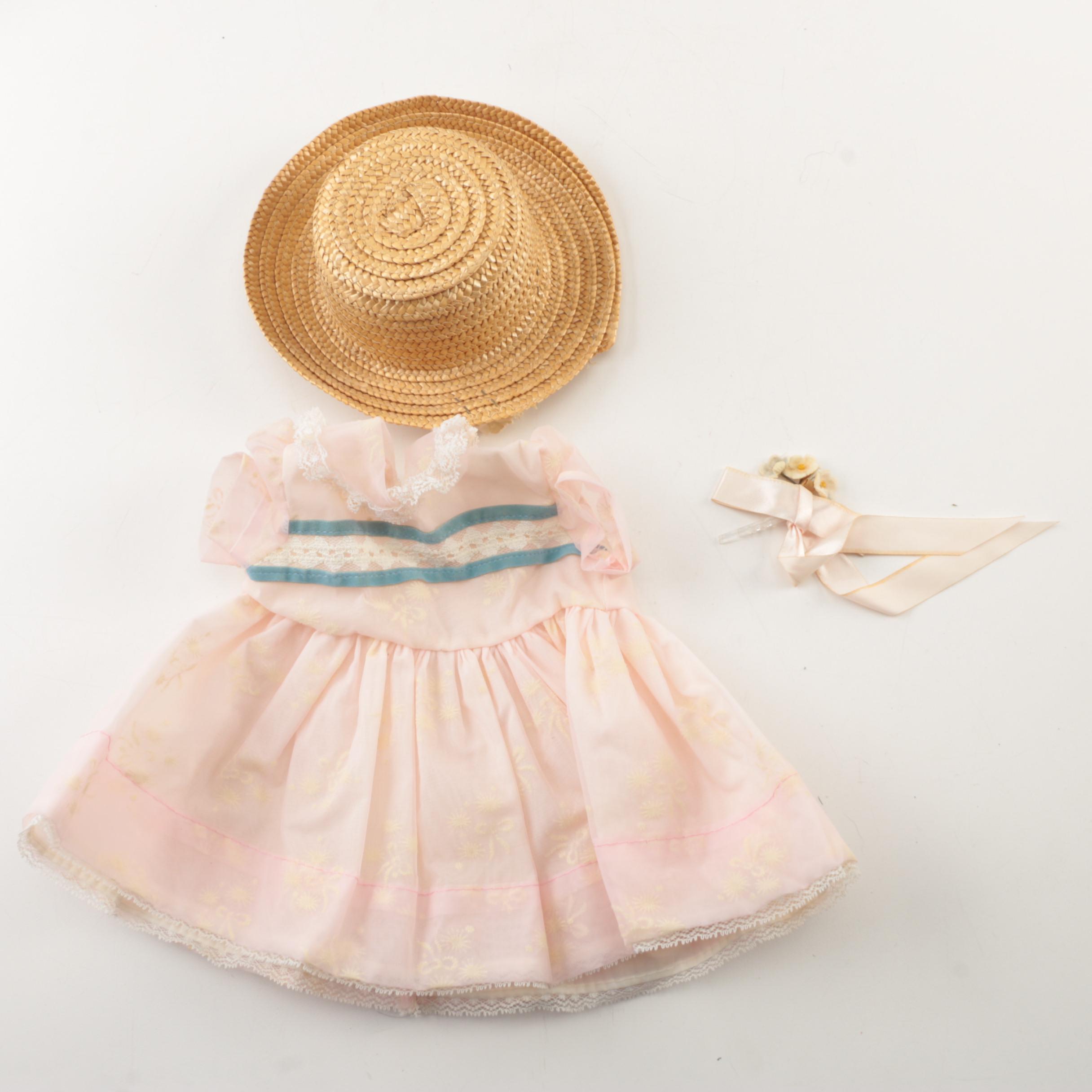 1959 Mattel "Chatty Cathy" Doll and Doll Clothing