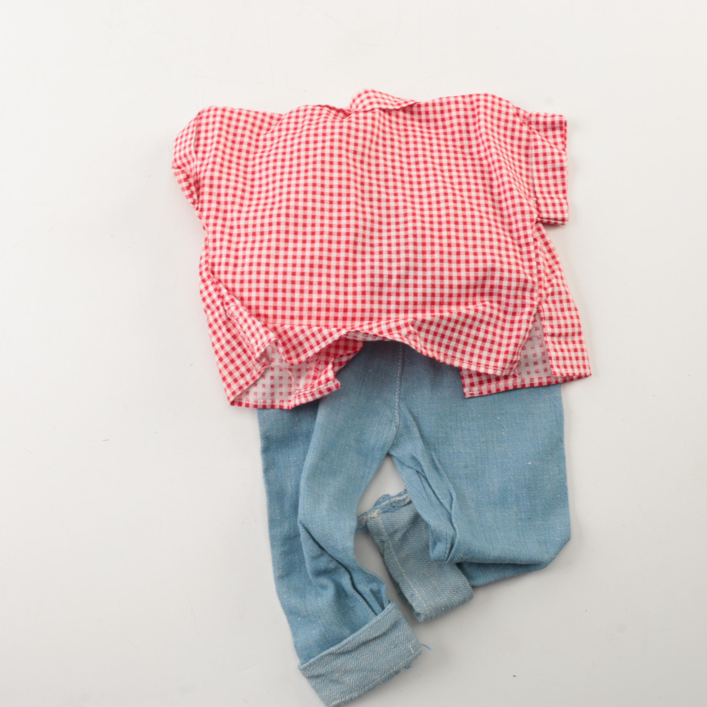 1959 Mattel "Chatty Cathy" Doll and Doll Clothing