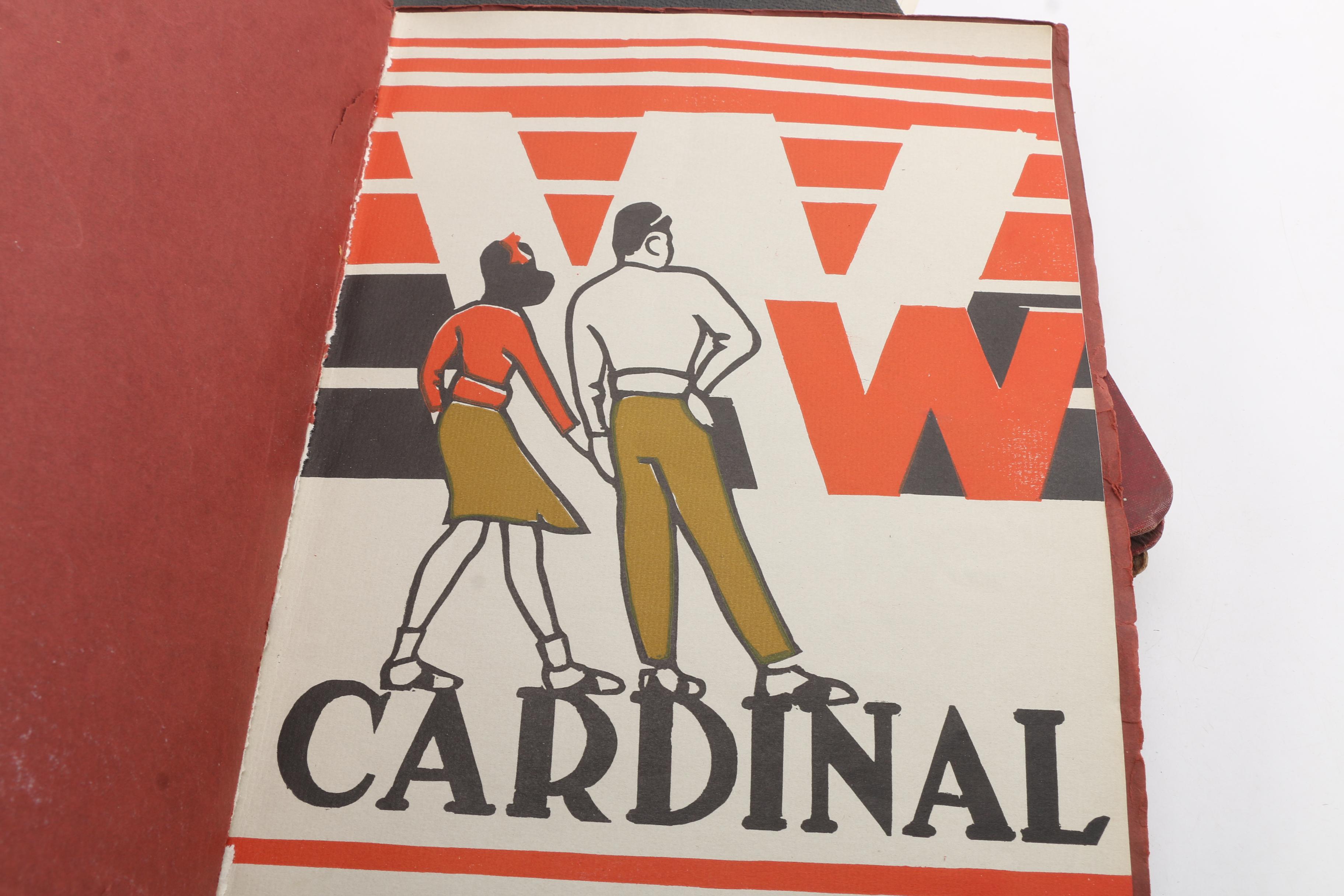 Vintage School Yearbooks, Ephemera and Business Ledgers