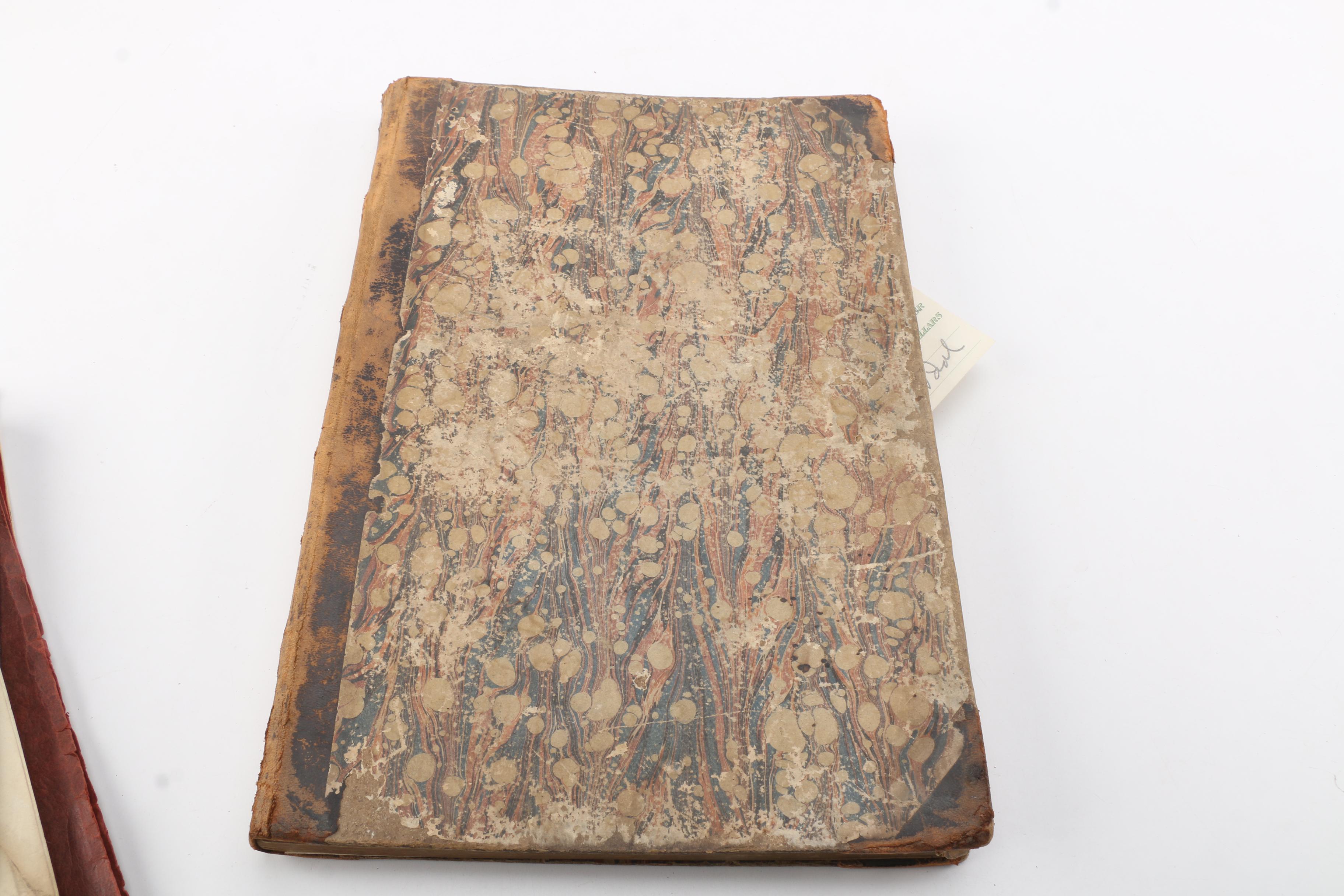 Vintage School Yearbooks, Ephemera and Business Ledgers