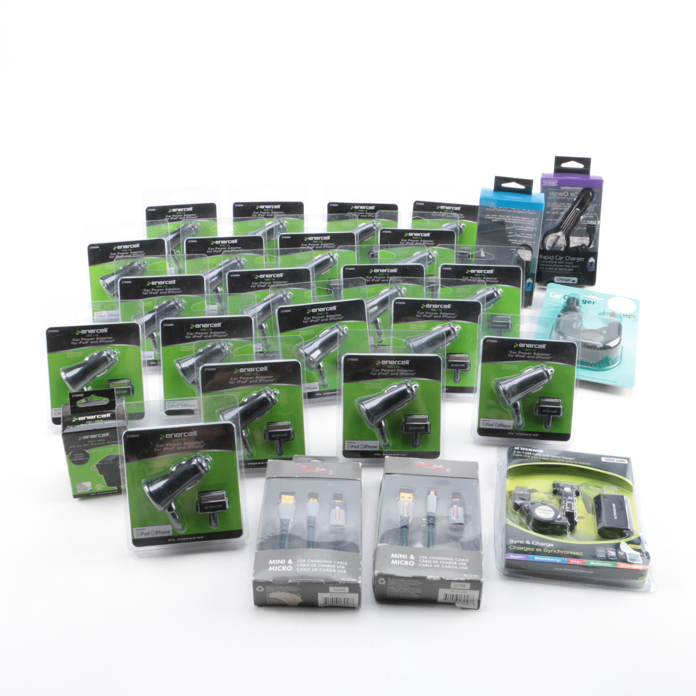 Precious and Current Model Phone and AV Chargers