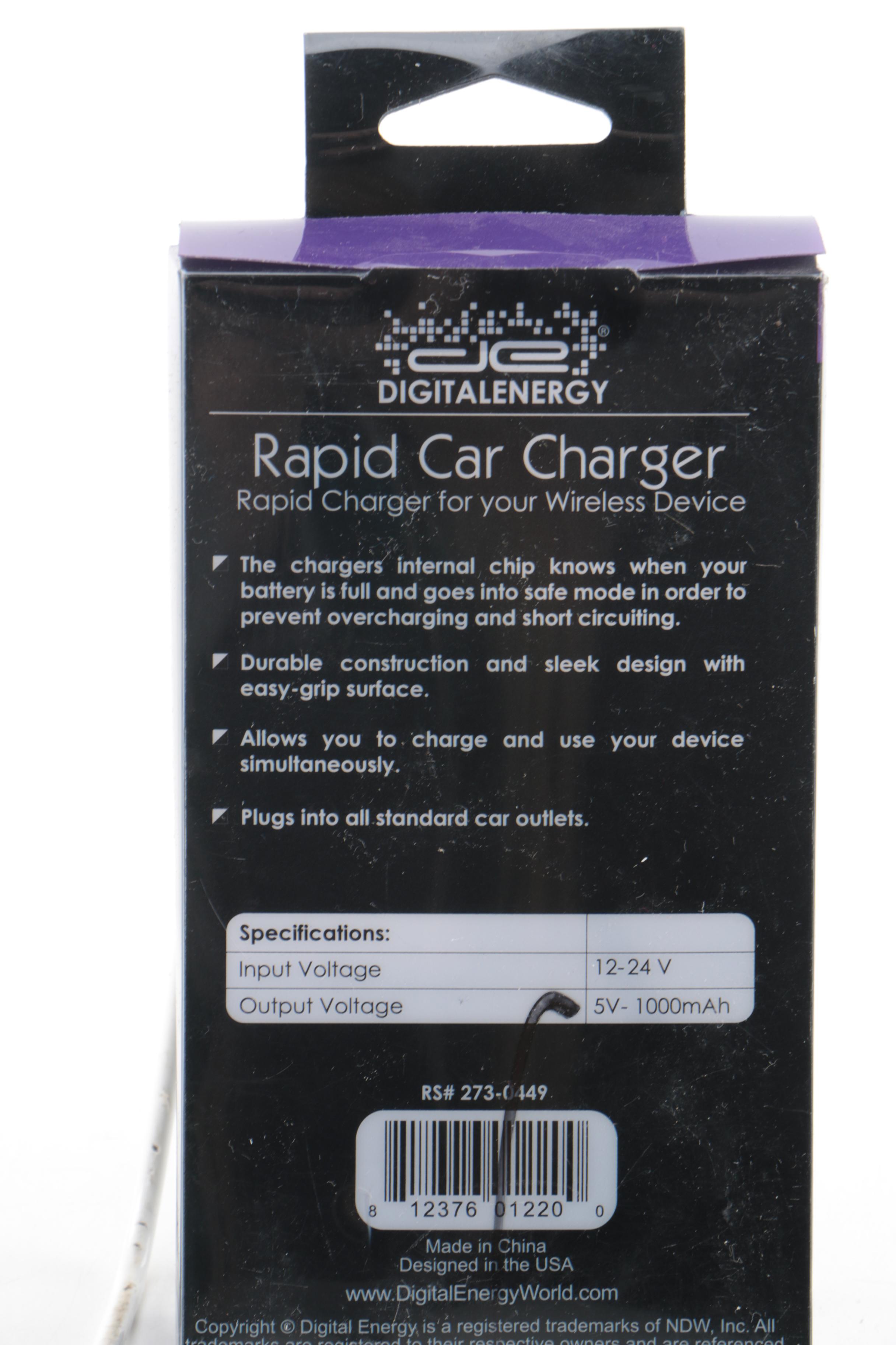 Precious and Current Model Phone and AV Chargers