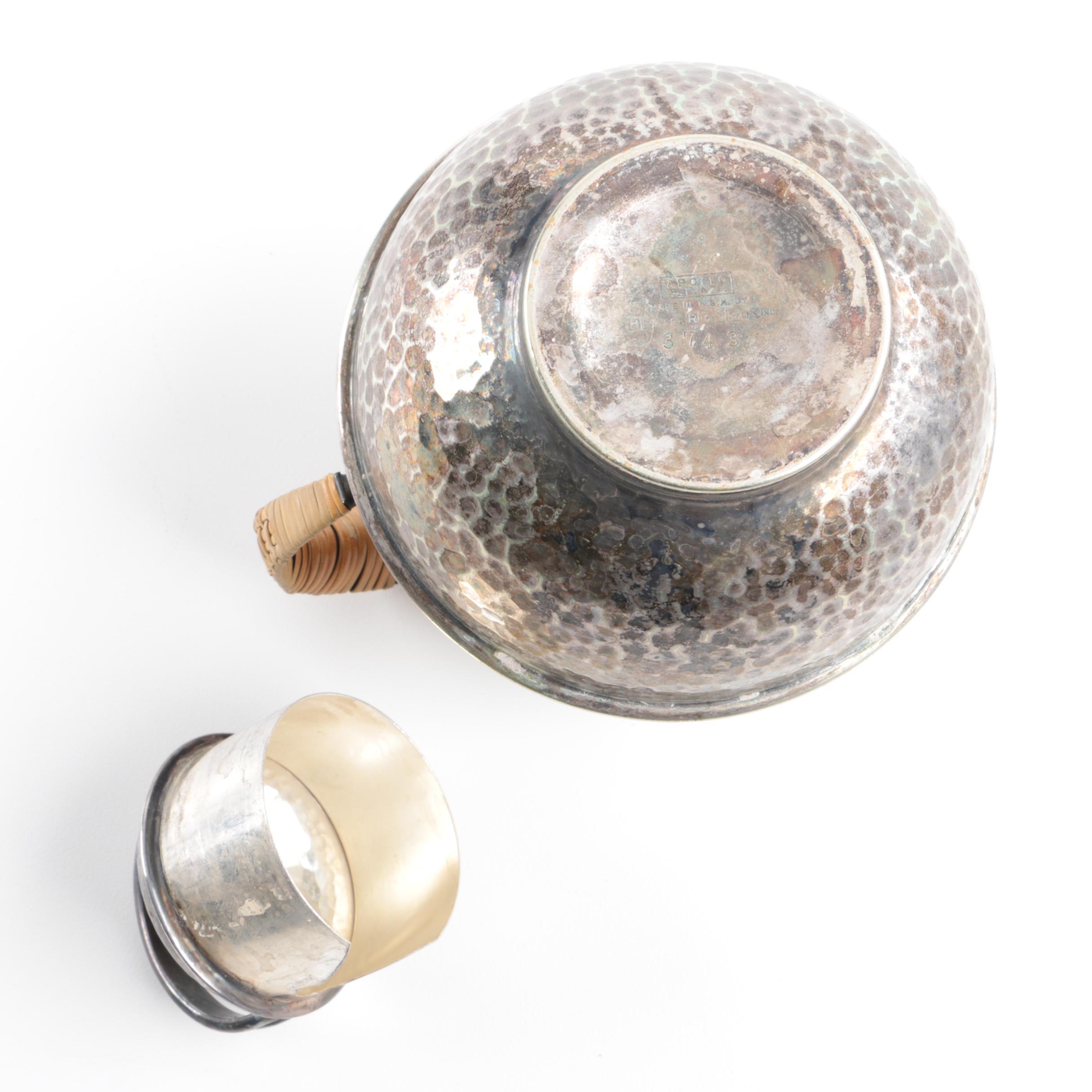 Taber & Tibbits Inc. and Apollo Silver Co. Tableware