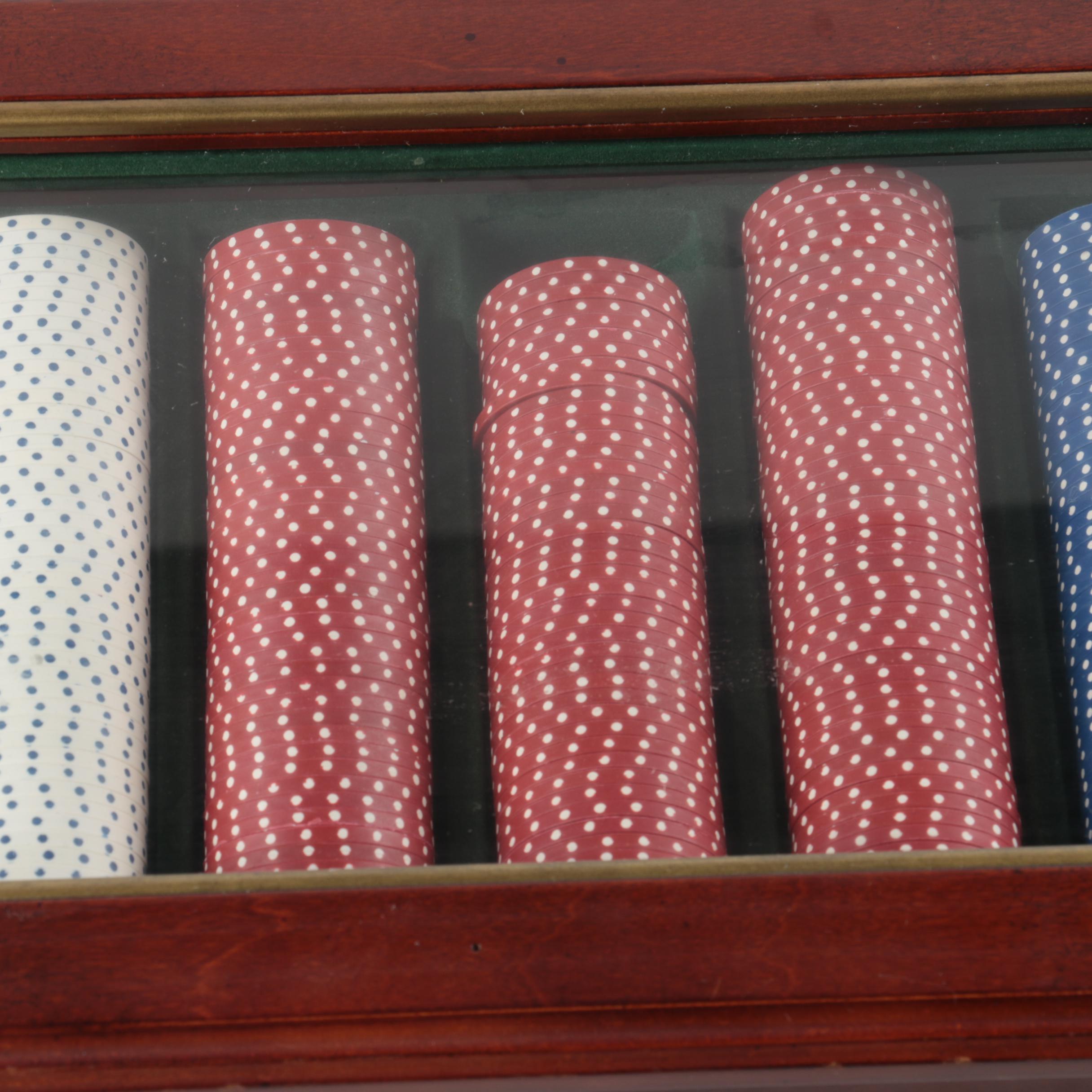 Bombay Company Poker Chip Set
