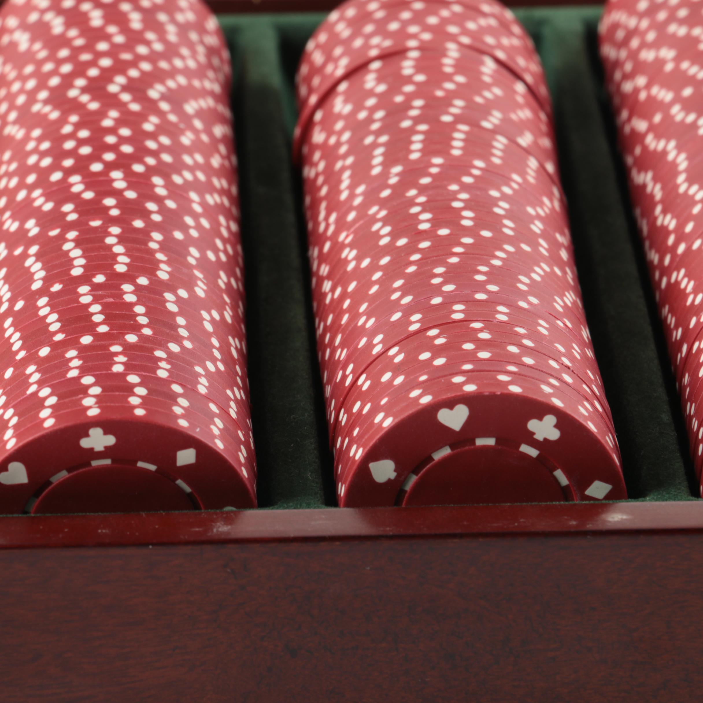 Bombay Company Poker Chip Set