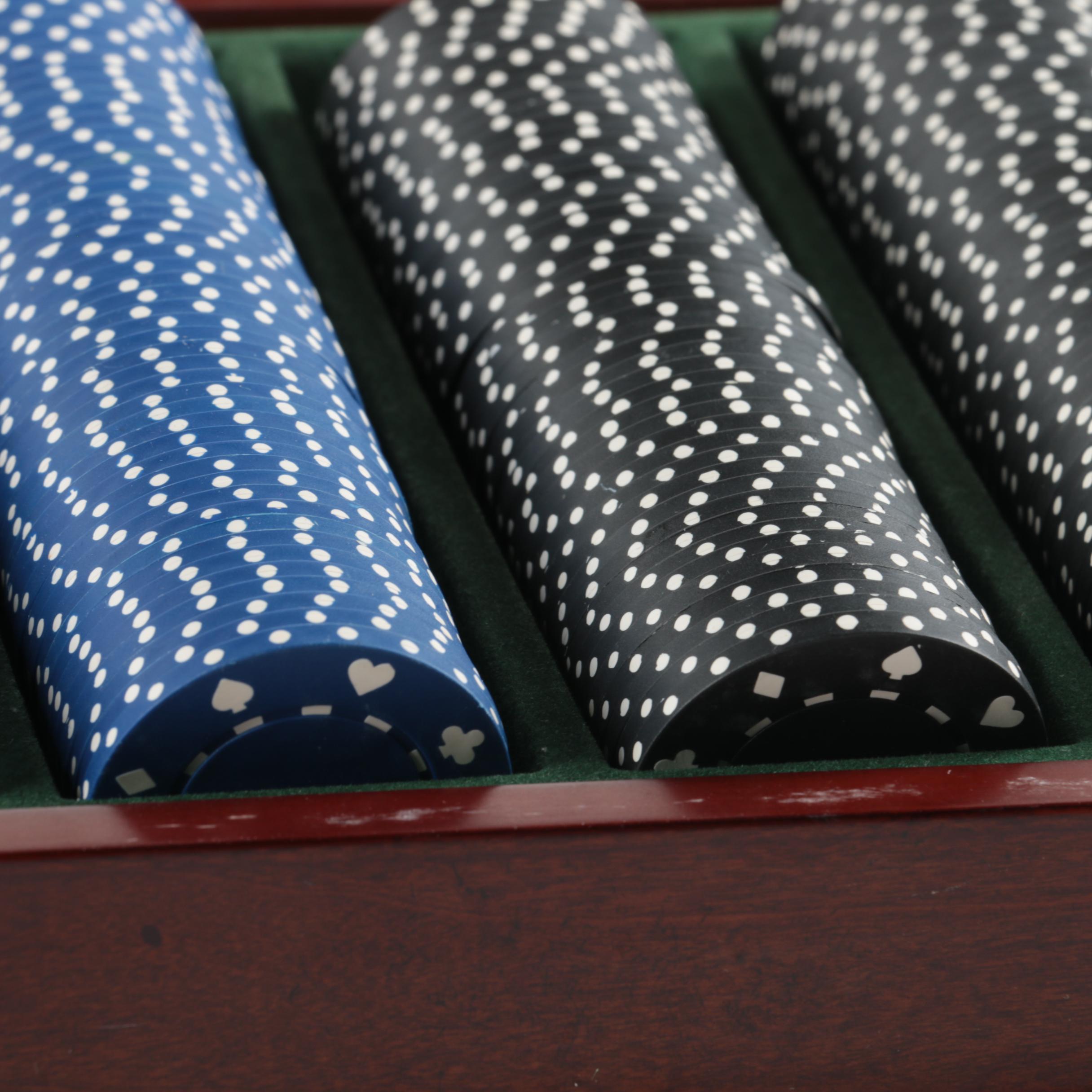 Bombay Company Poker Chip Set