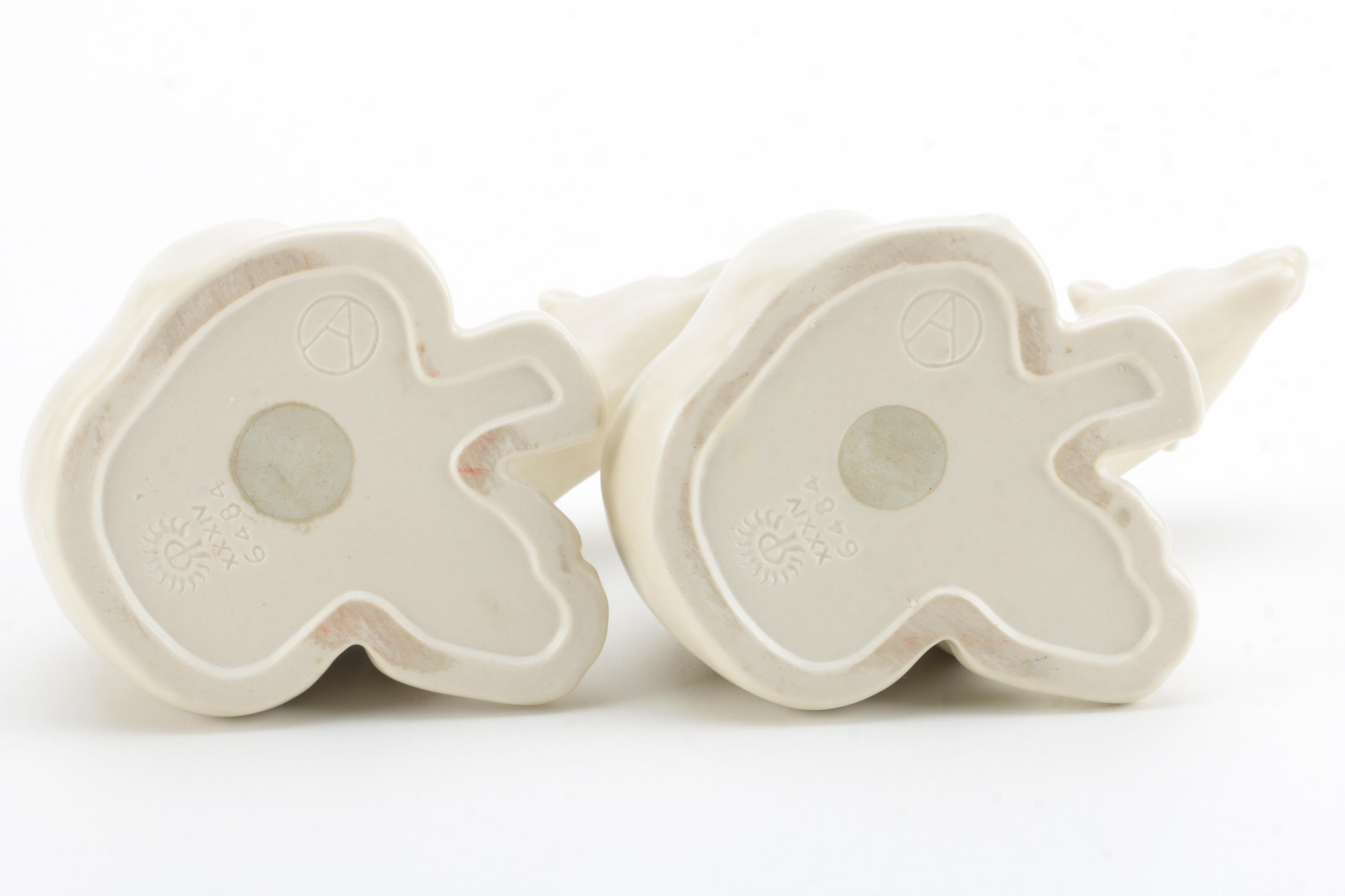 1934 Louise Abel Rookwood Pottery Polar Bear Bookends