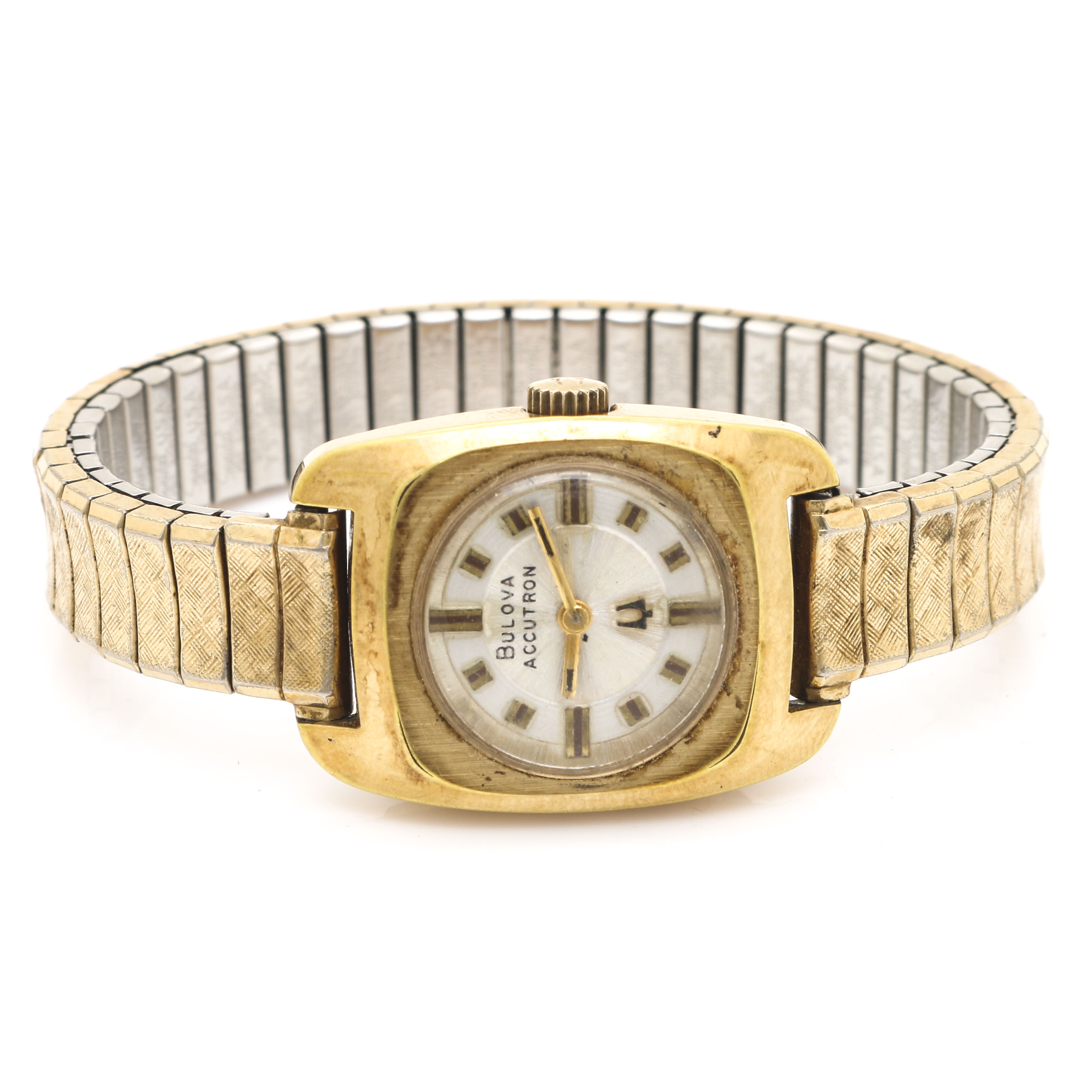 Bulova Accutron Gold Tone Watch
