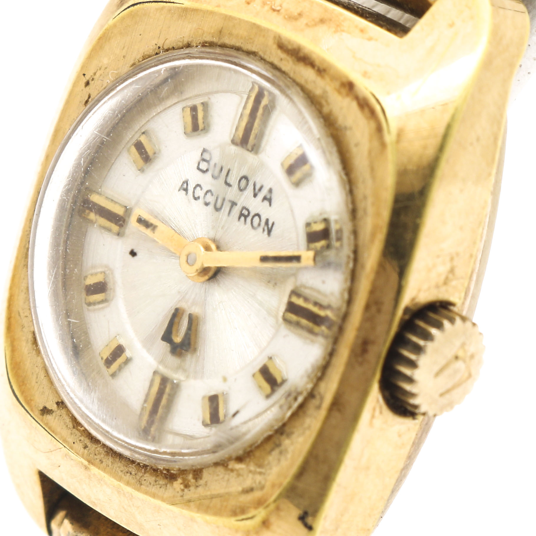 Bulova Accutron Gold Tone Watch