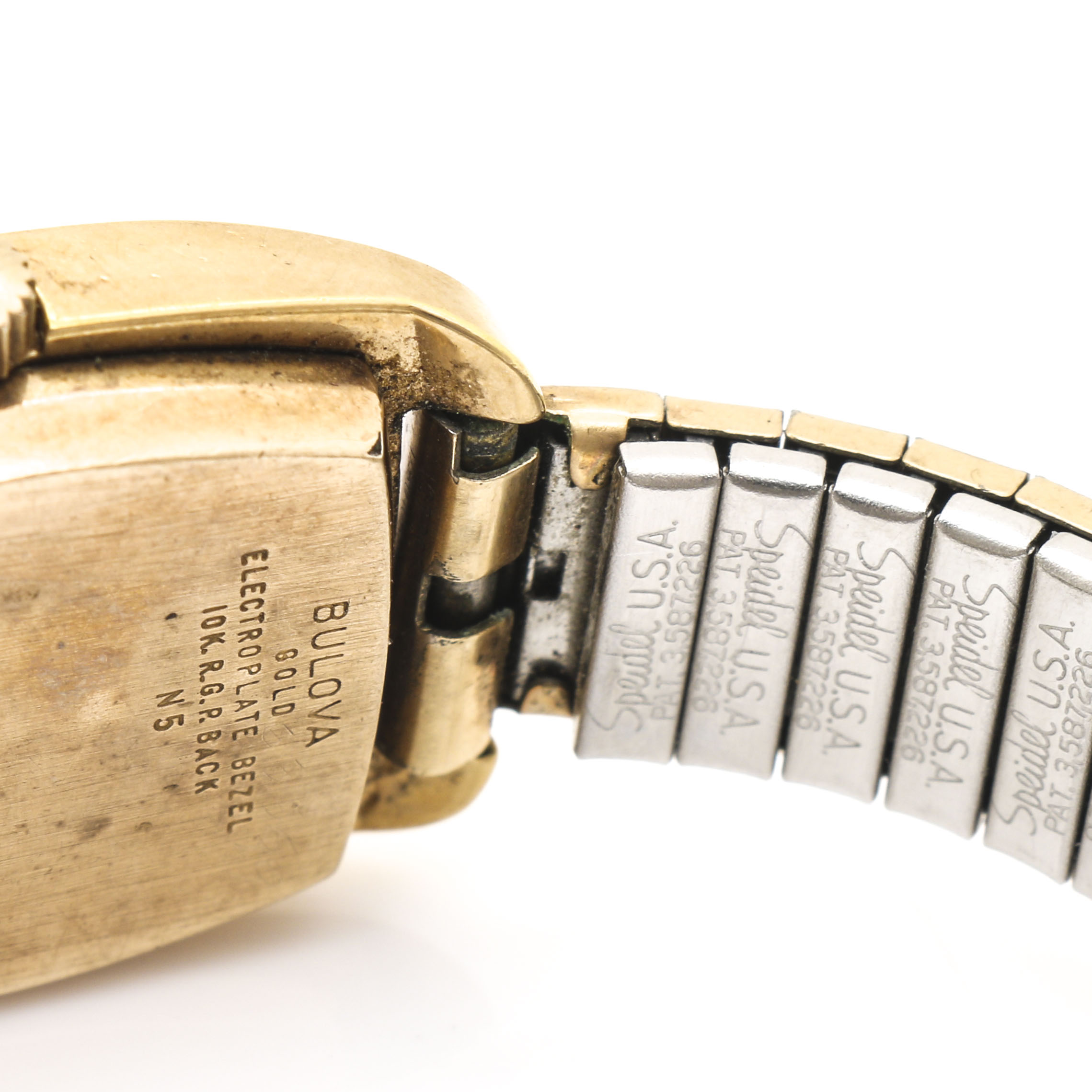 Bulova Accutron Gold Tone Watch