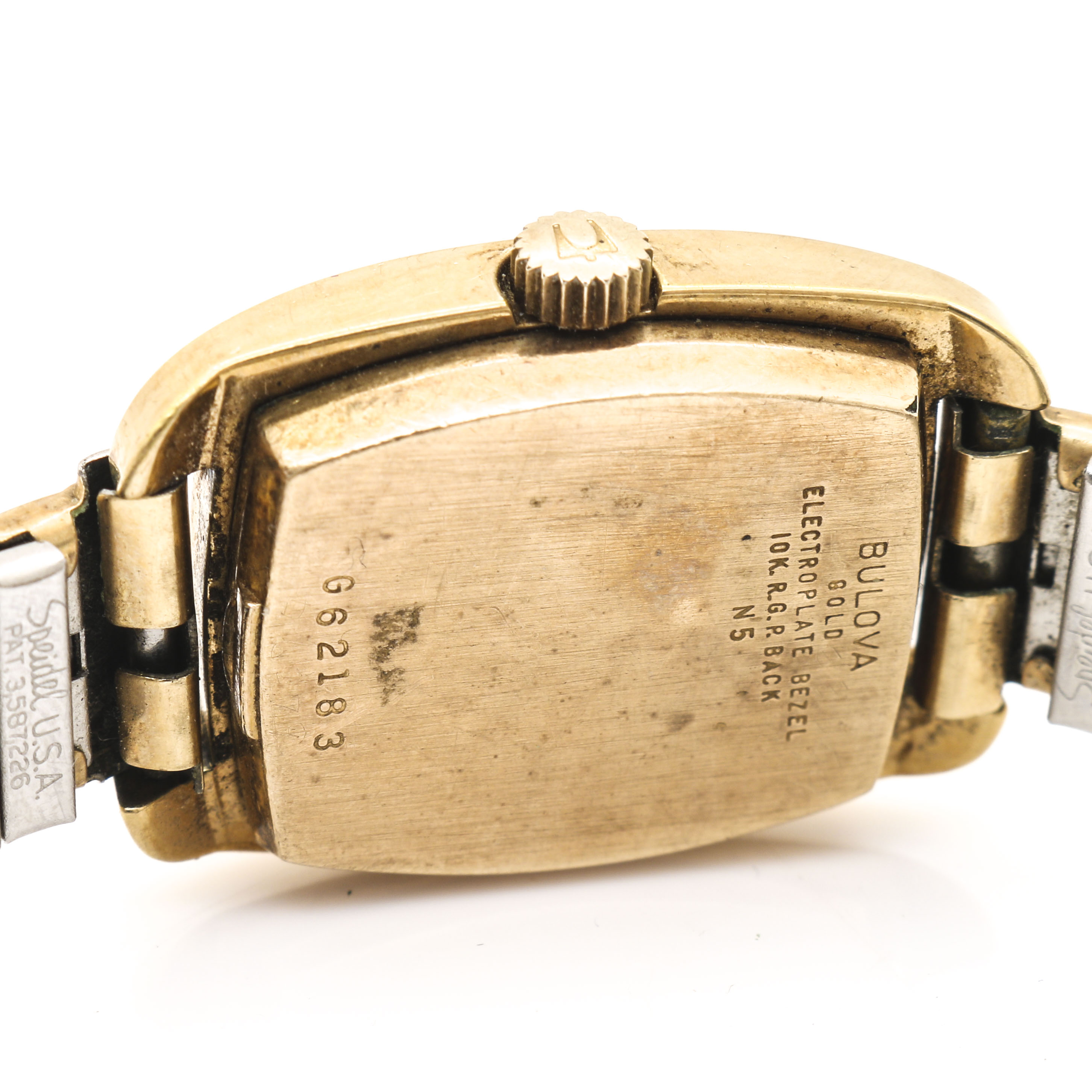 Bulova Accutron Gold Tone Watch