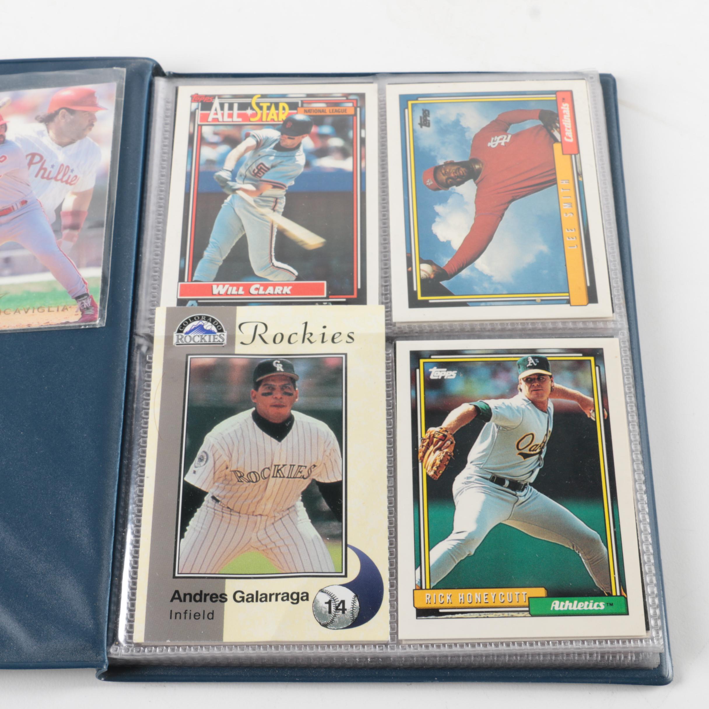 Topps and Fleer Baseball Cards