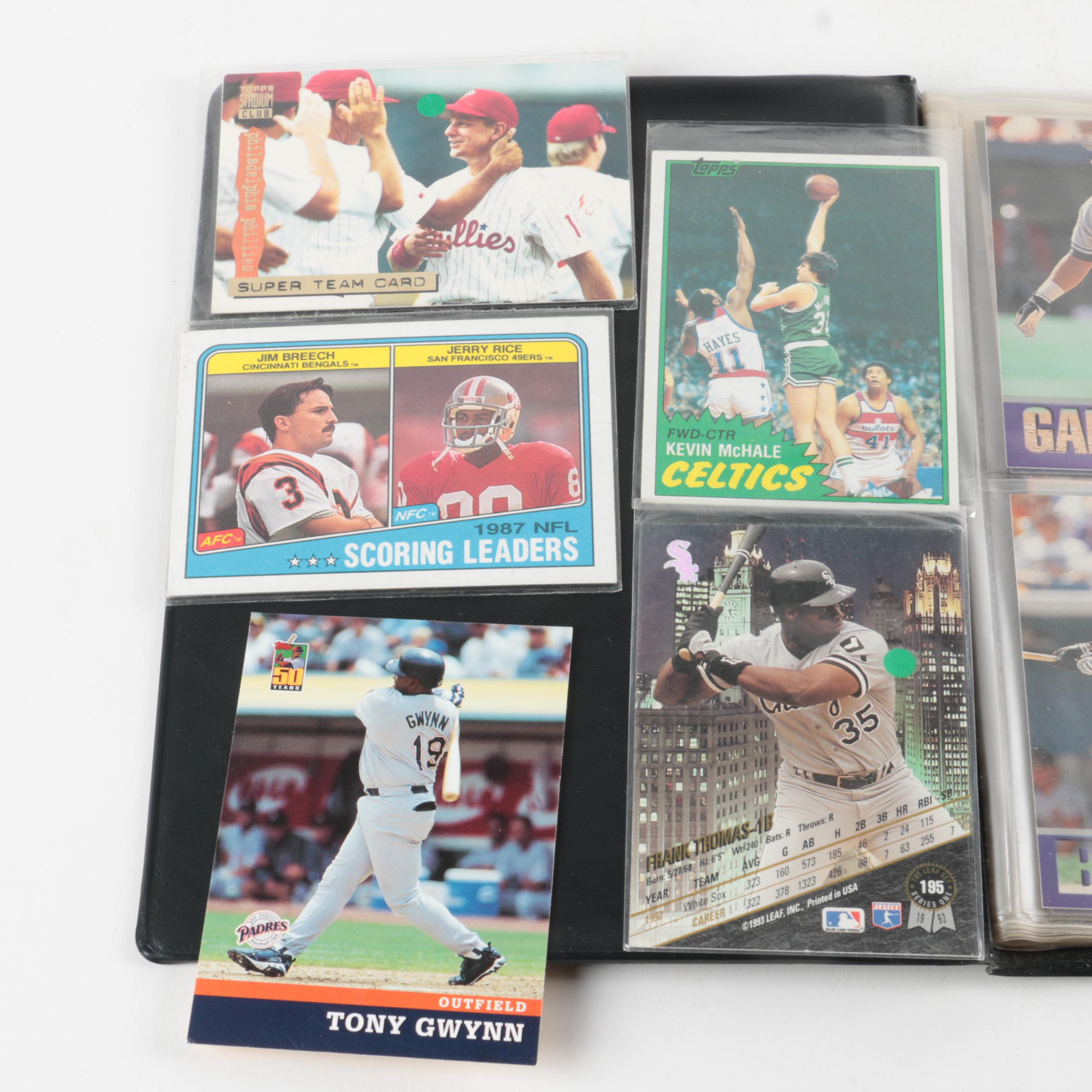 Topps and Fleer Baseball Cards