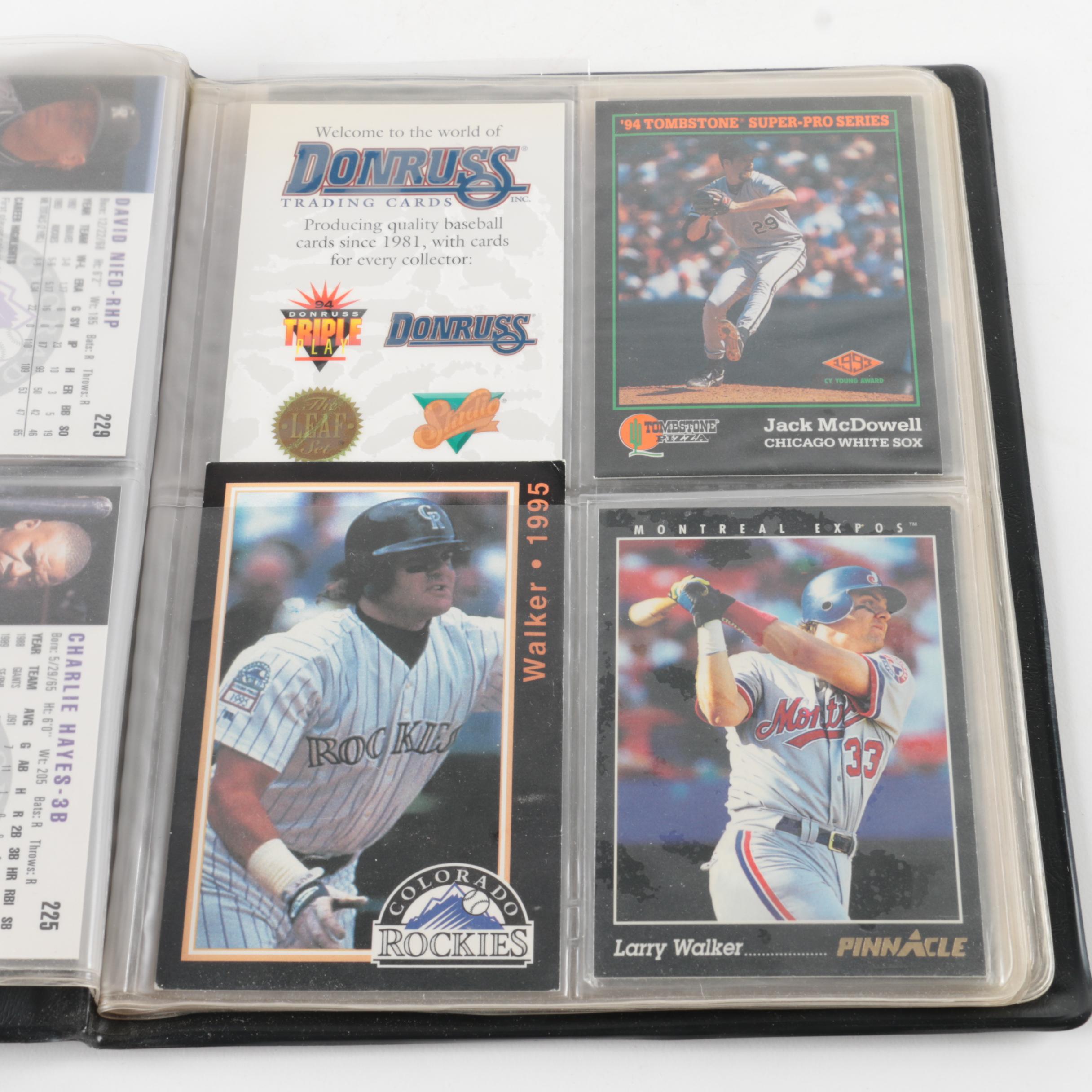 Topps and Fleer Baseball Cards