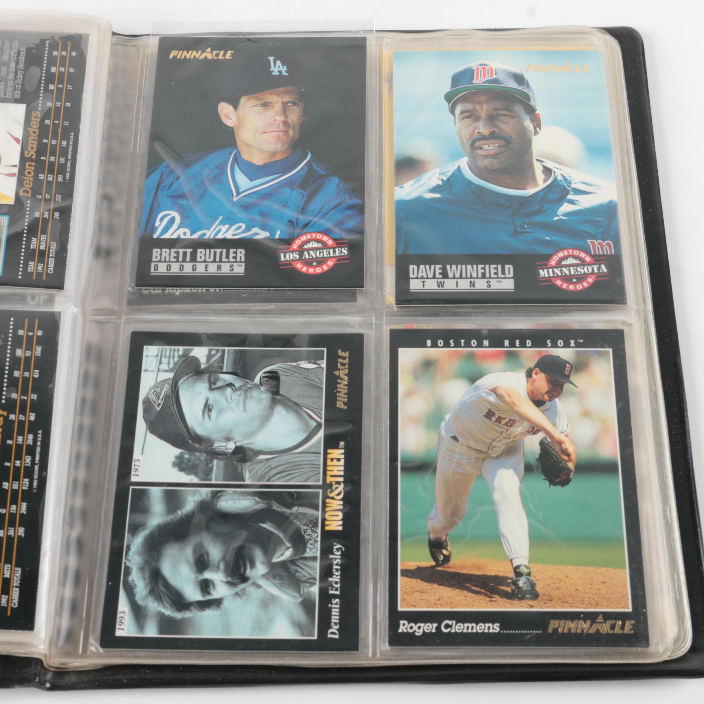 Topps and Fleer Baseball Cards