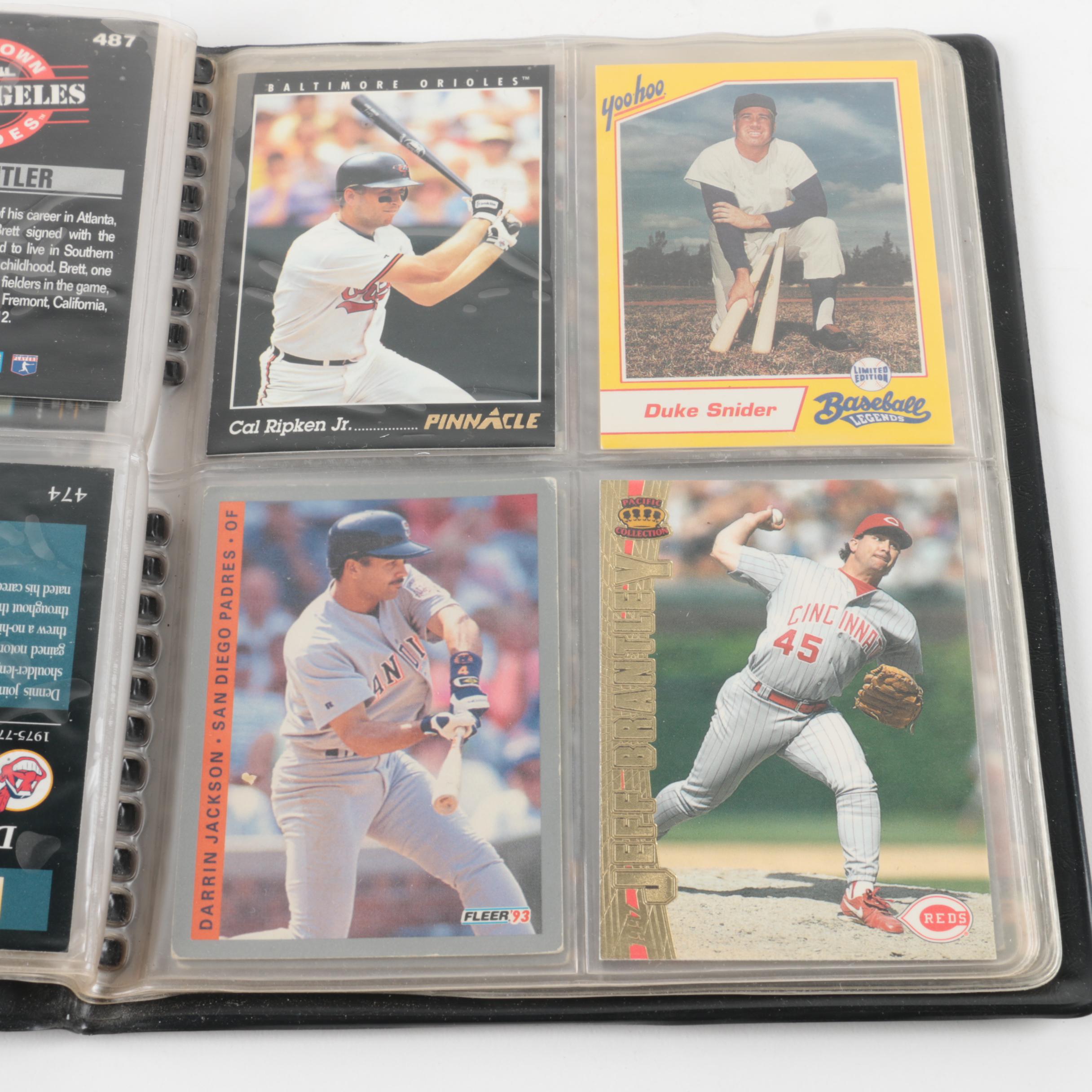 Topps and Fleer Baseball Cards