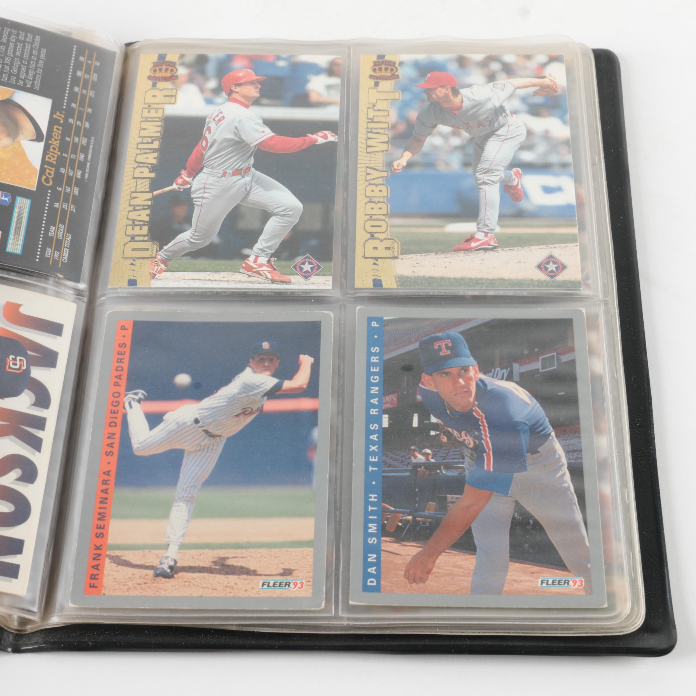 Topps and Fleer Baseball Cards