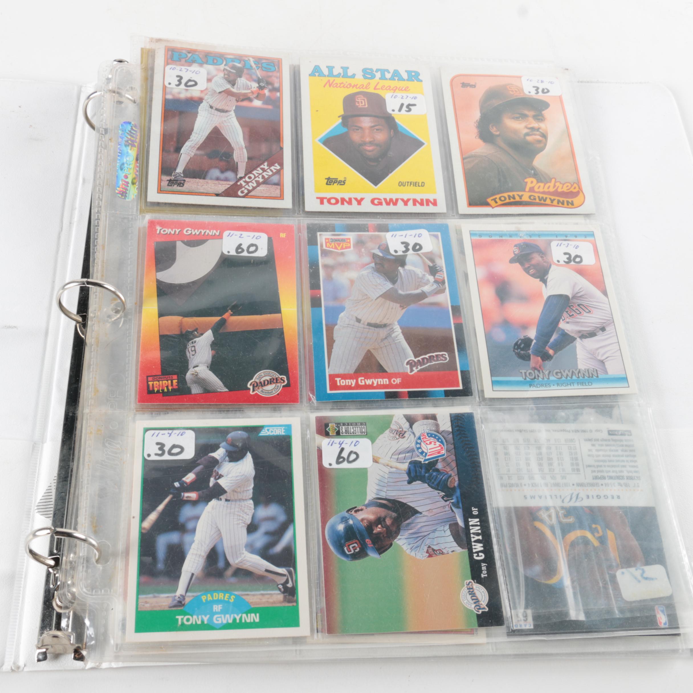 Topps and Fleer Baseball Cards